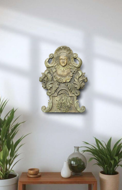 Renaissance Era Carved Wooden Panel