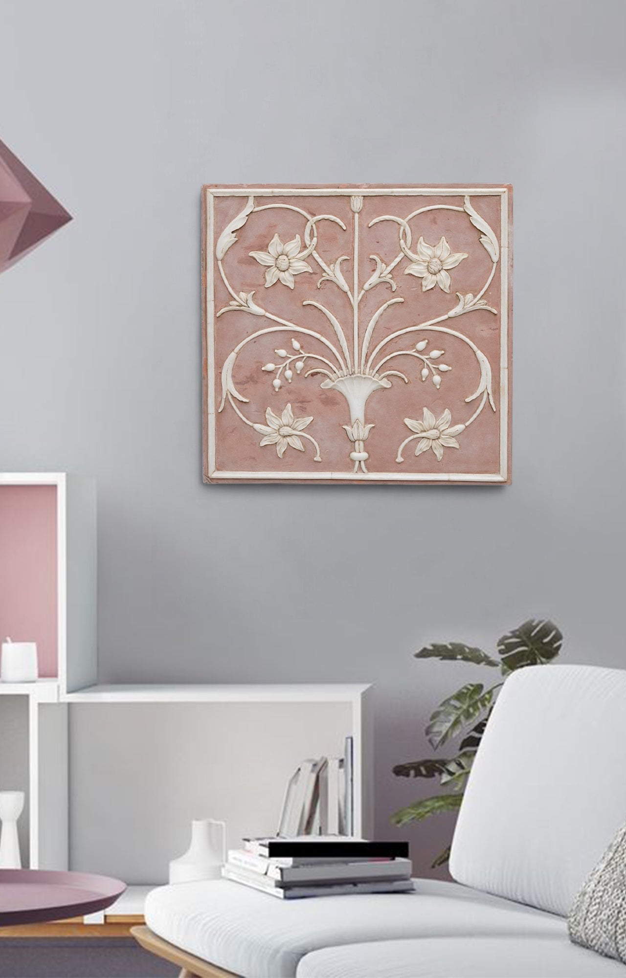 Badshahi Mosque Floral Panel