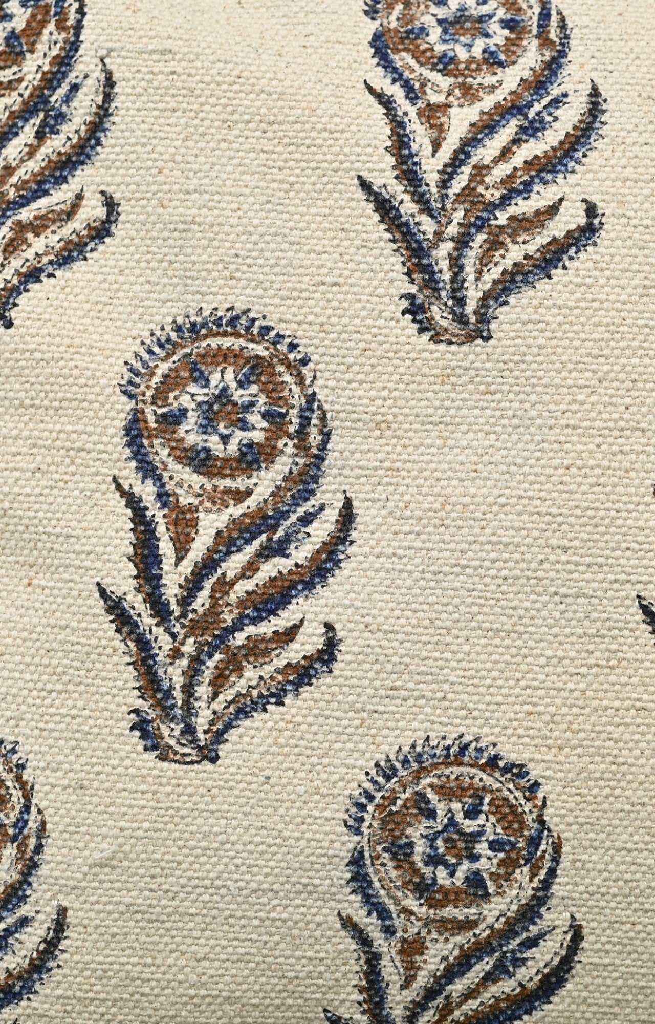 Midnight Bloom Floral Cushion