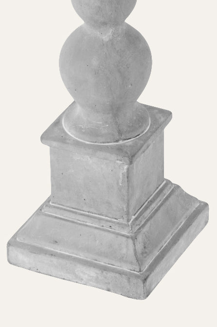 Decorative Cement Pillar Candle Holder