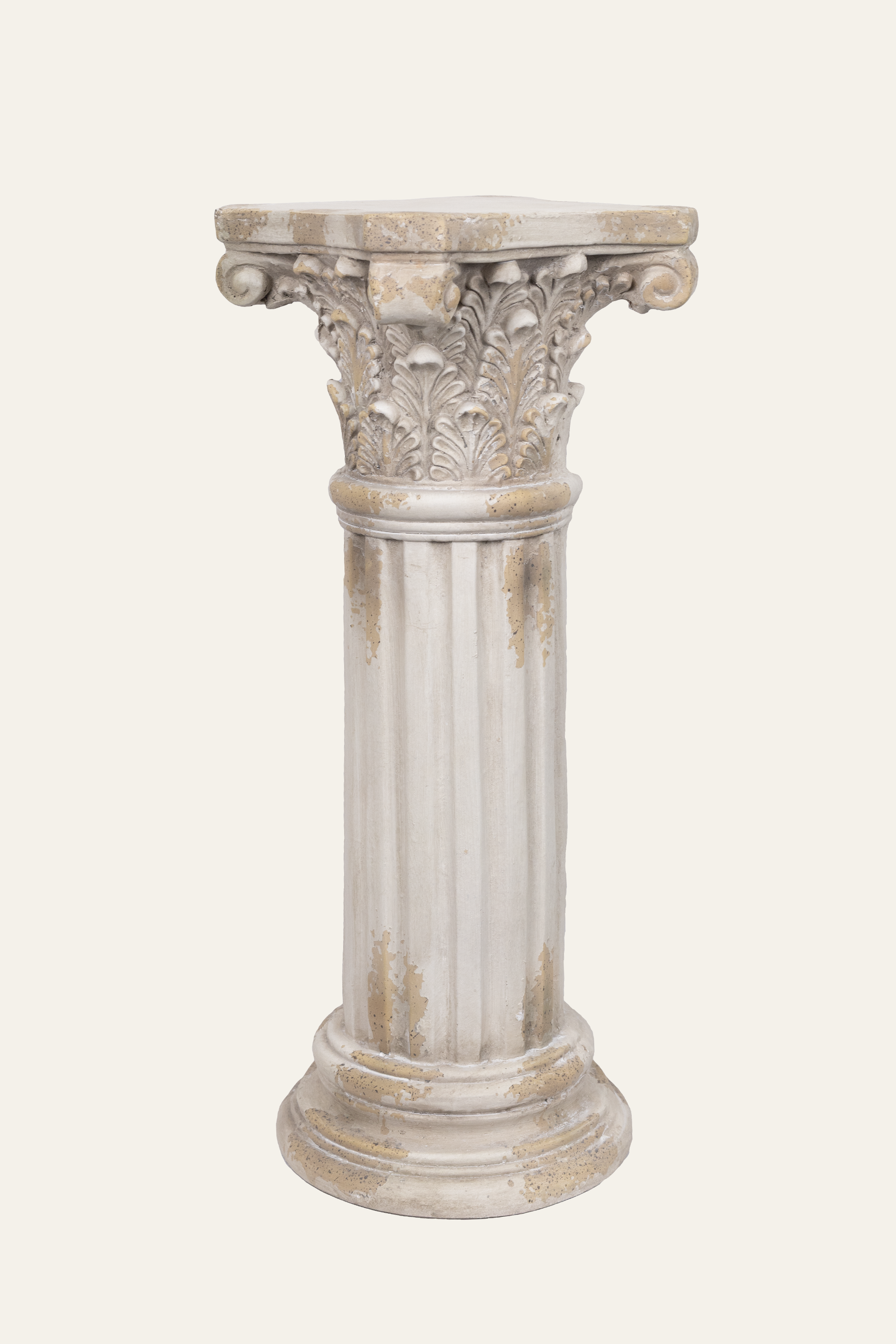 column with intricate carvings