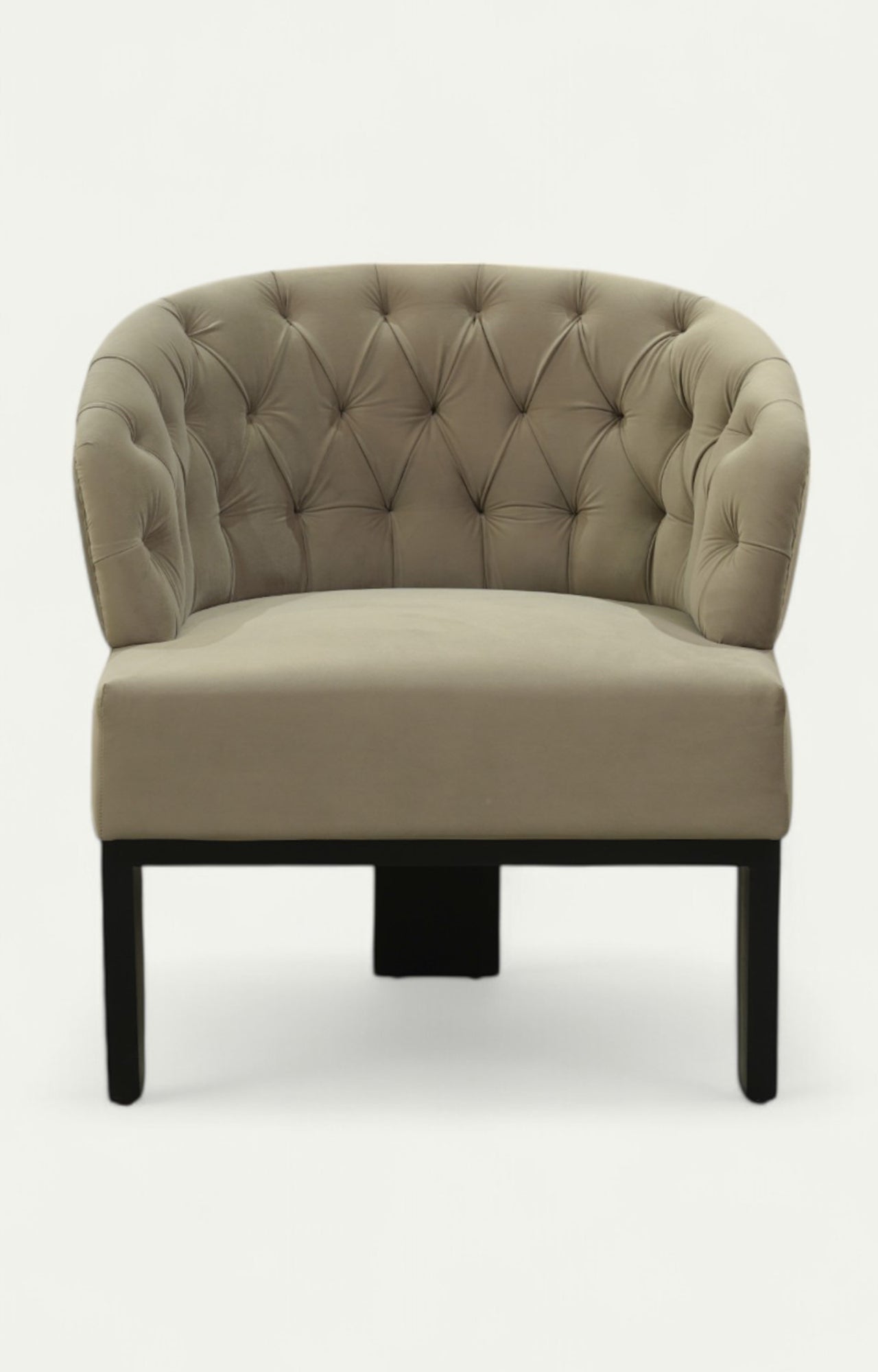 Tufted Velvet Armchair
