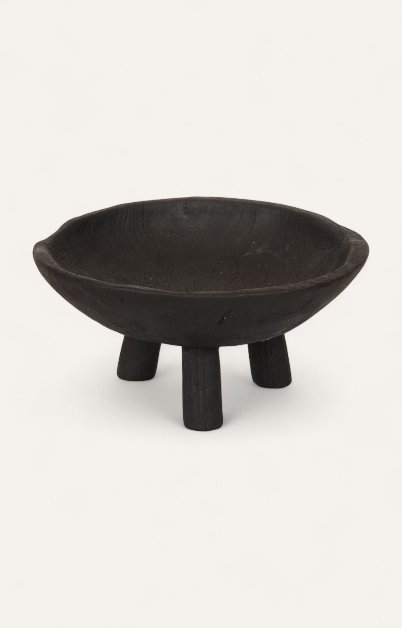 Black Pedestal Bowl