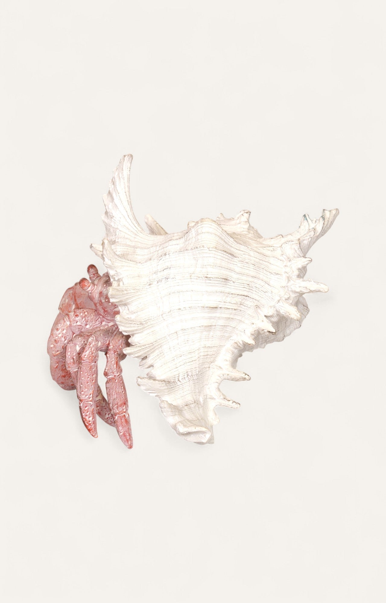 Polyresin Crab Figurine Coastal Decor- Small