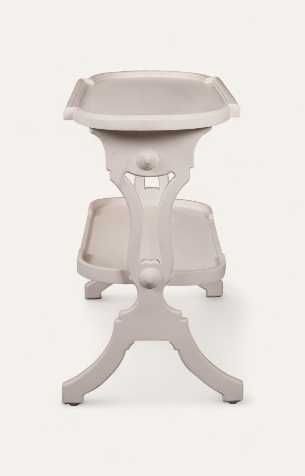 Two-Tier Oval Shelf shelve