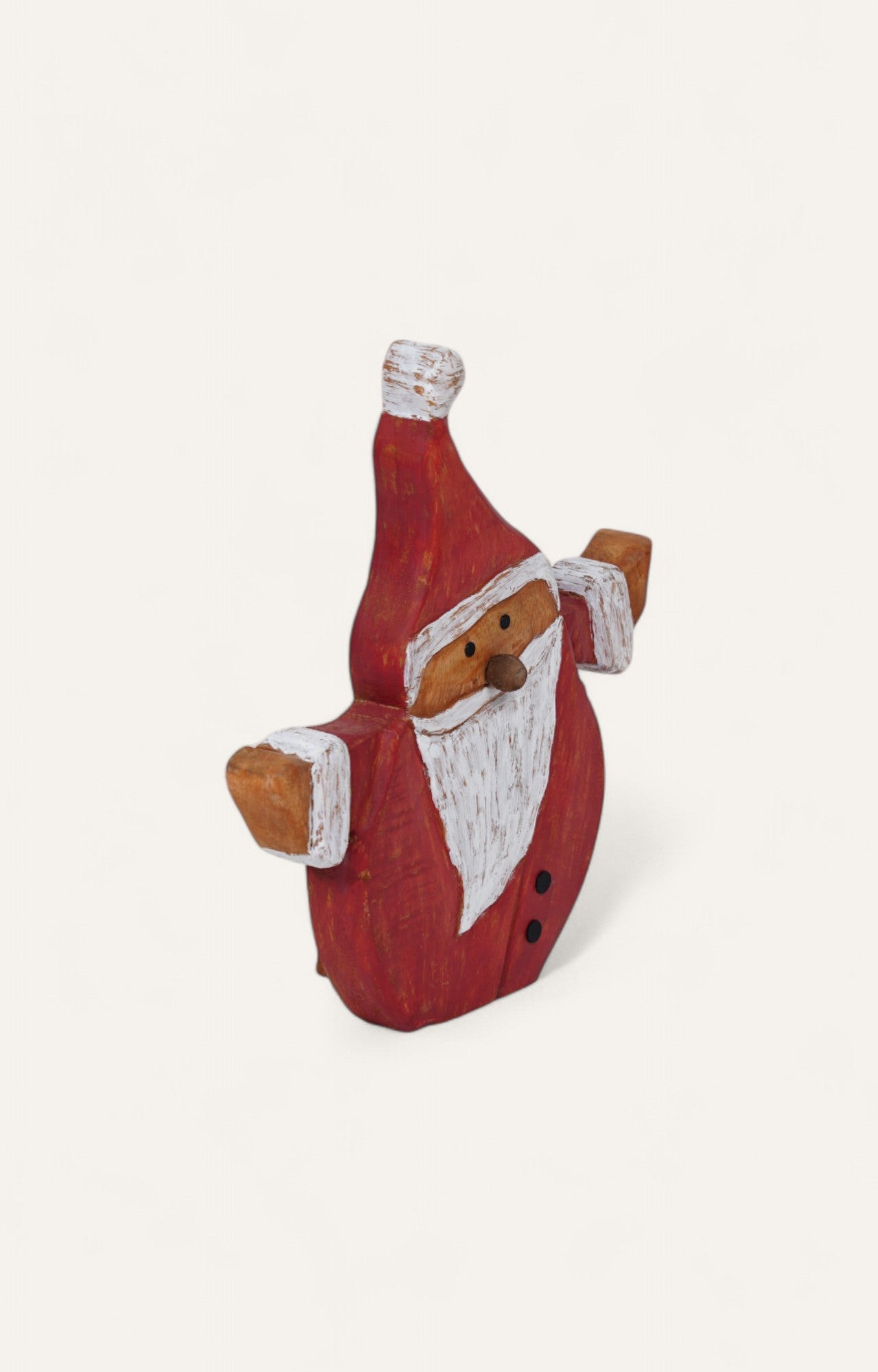 Noël Cute Santa Claus, Wooden Decor