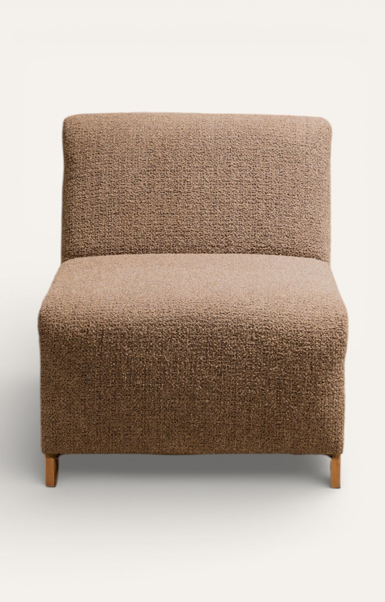 Terra Bouclé Timber Lounge Chair