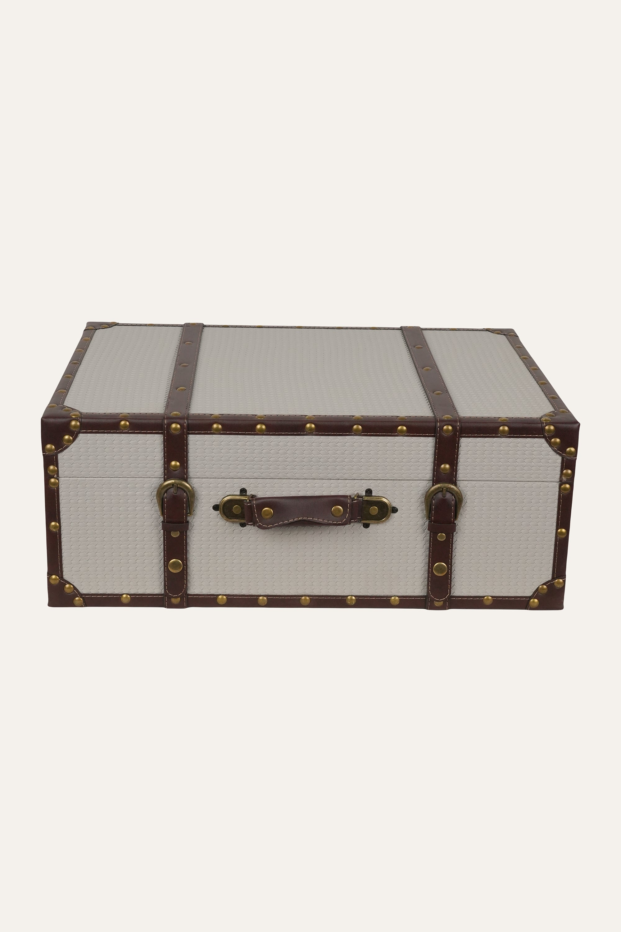 Vintage Trunk Style Storage Box - Big