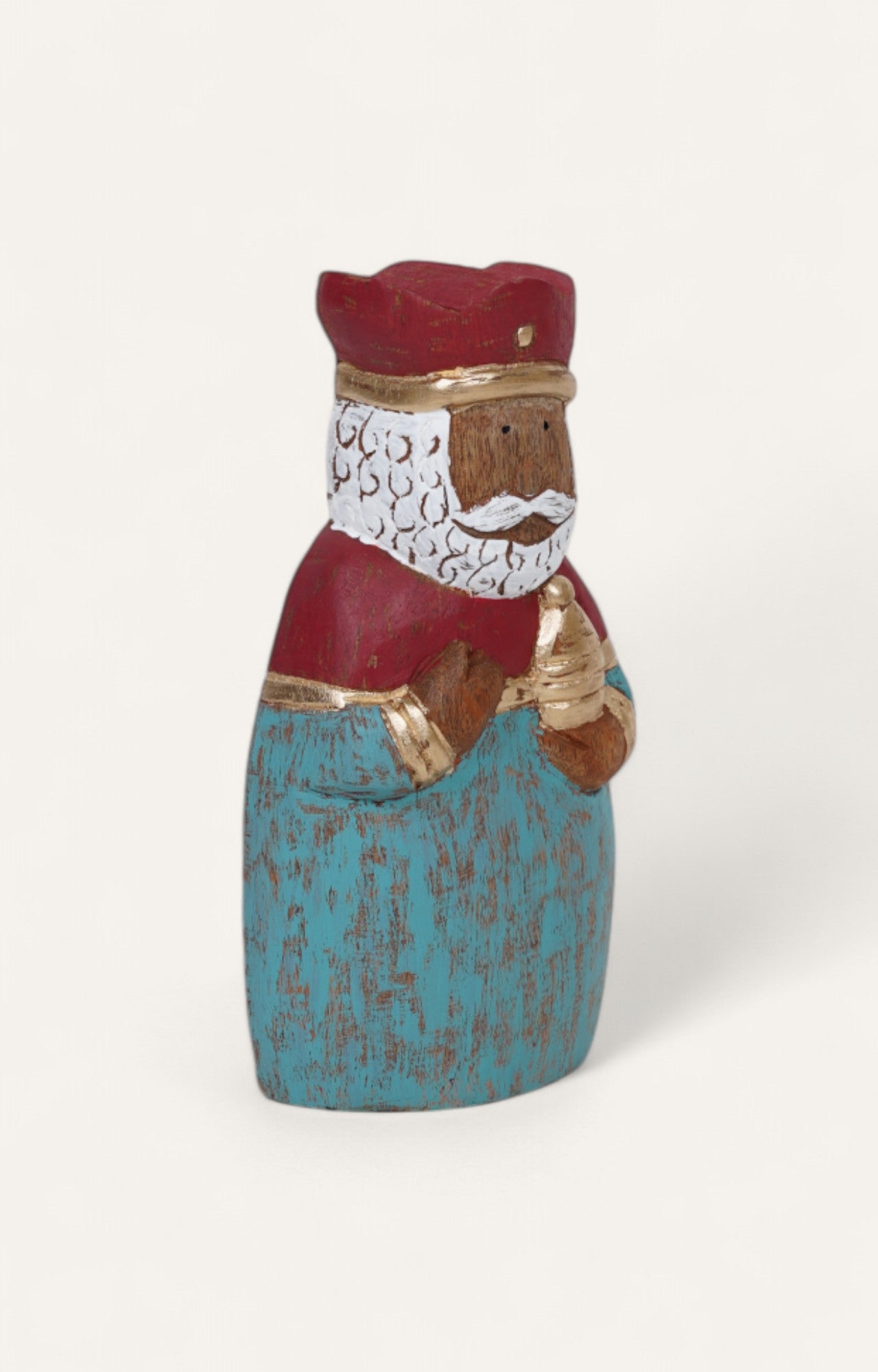 Basileus Santa Claus Christmas Decoration Pair