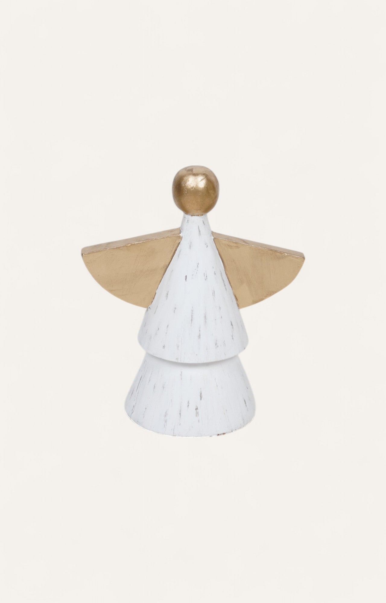 Celestial Guardian - Wooden Angel Christmas Decorations