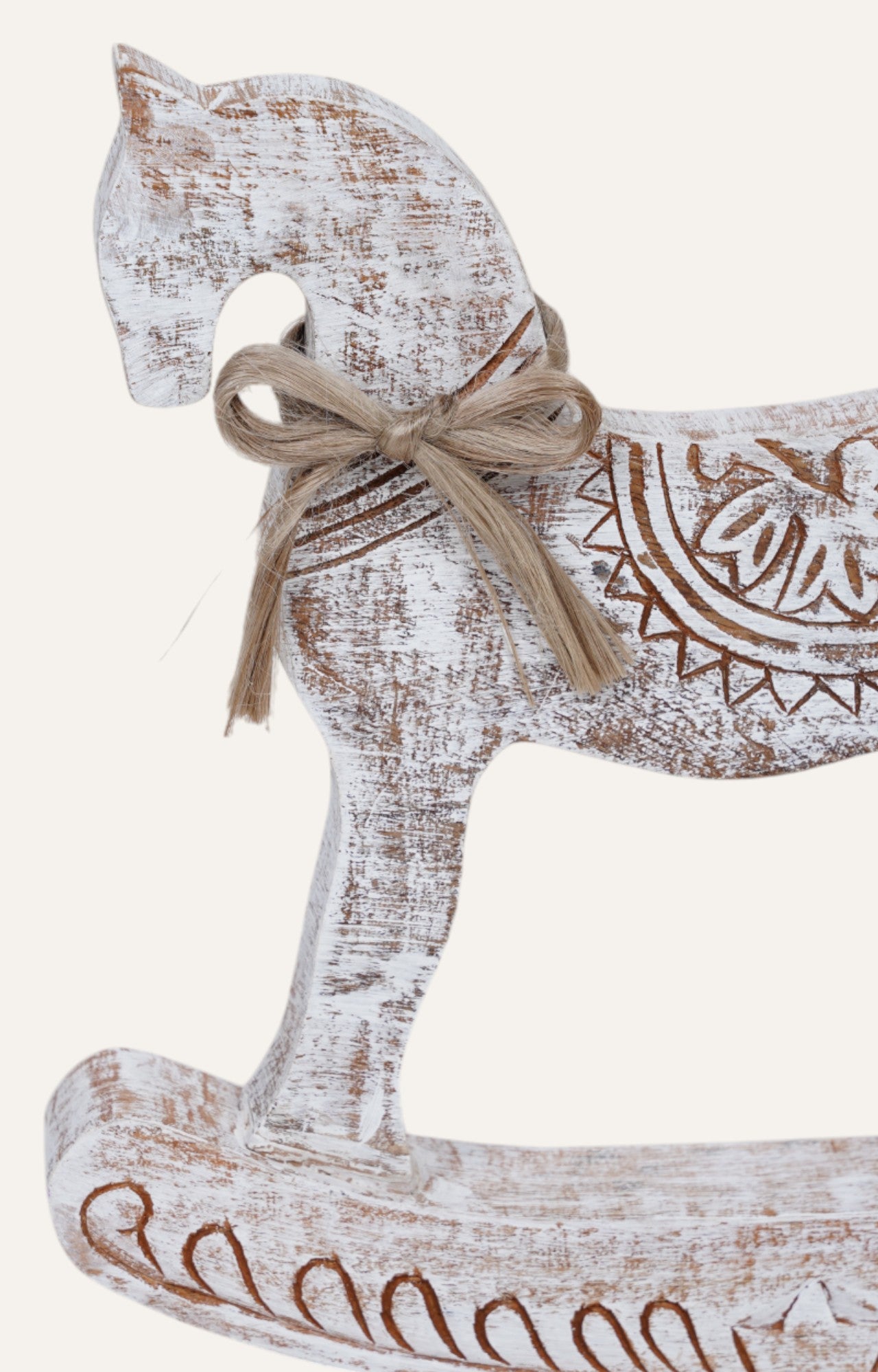 Hippocampus Rocker Christmas Horse