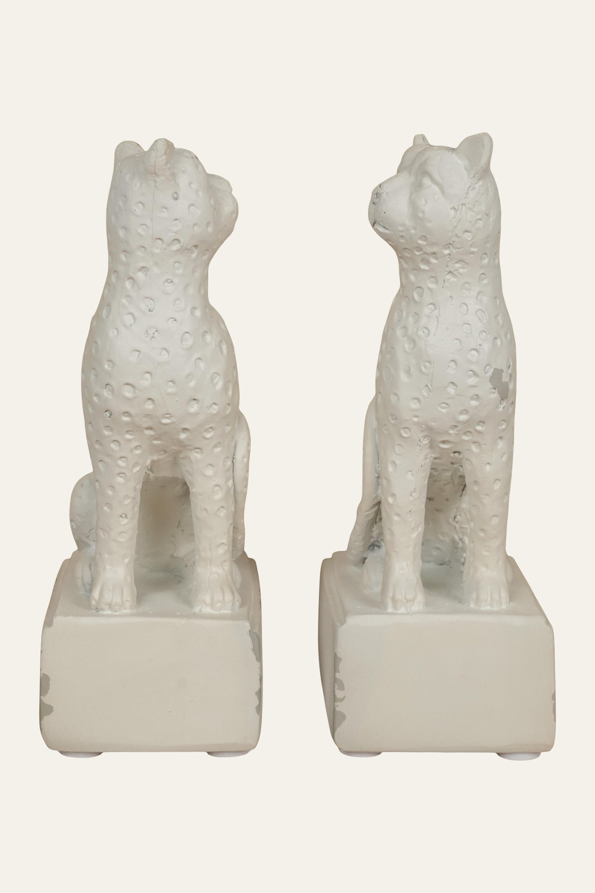 Sitting Leopard Bookends