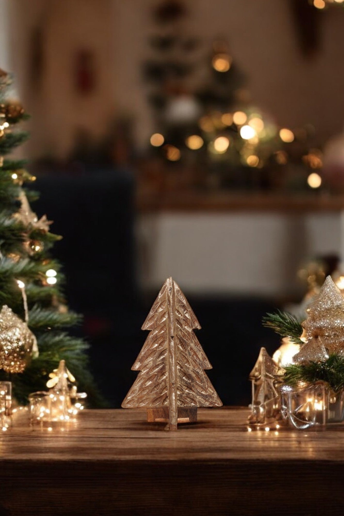Mini Woodland Tree: Small Christmas Tree Decorations