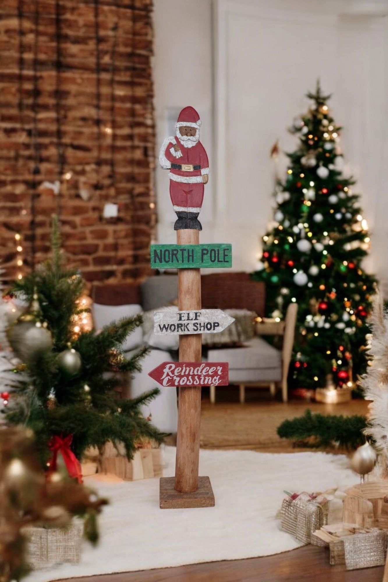 Santa's Wayfinding Guide: Christmas Decorations