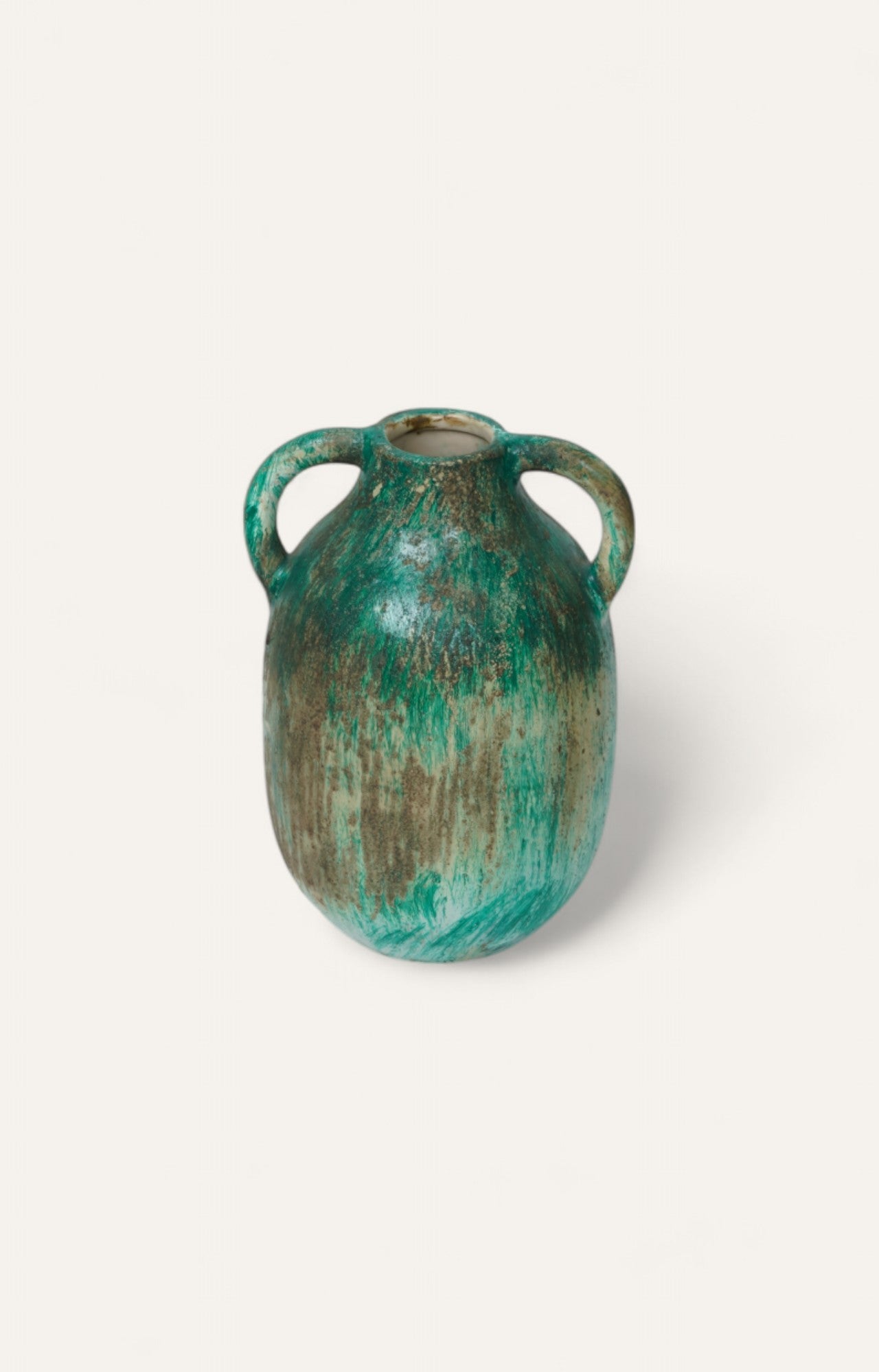 Greek-life Dual-Handle Ceramic Vase/ Water Jug
