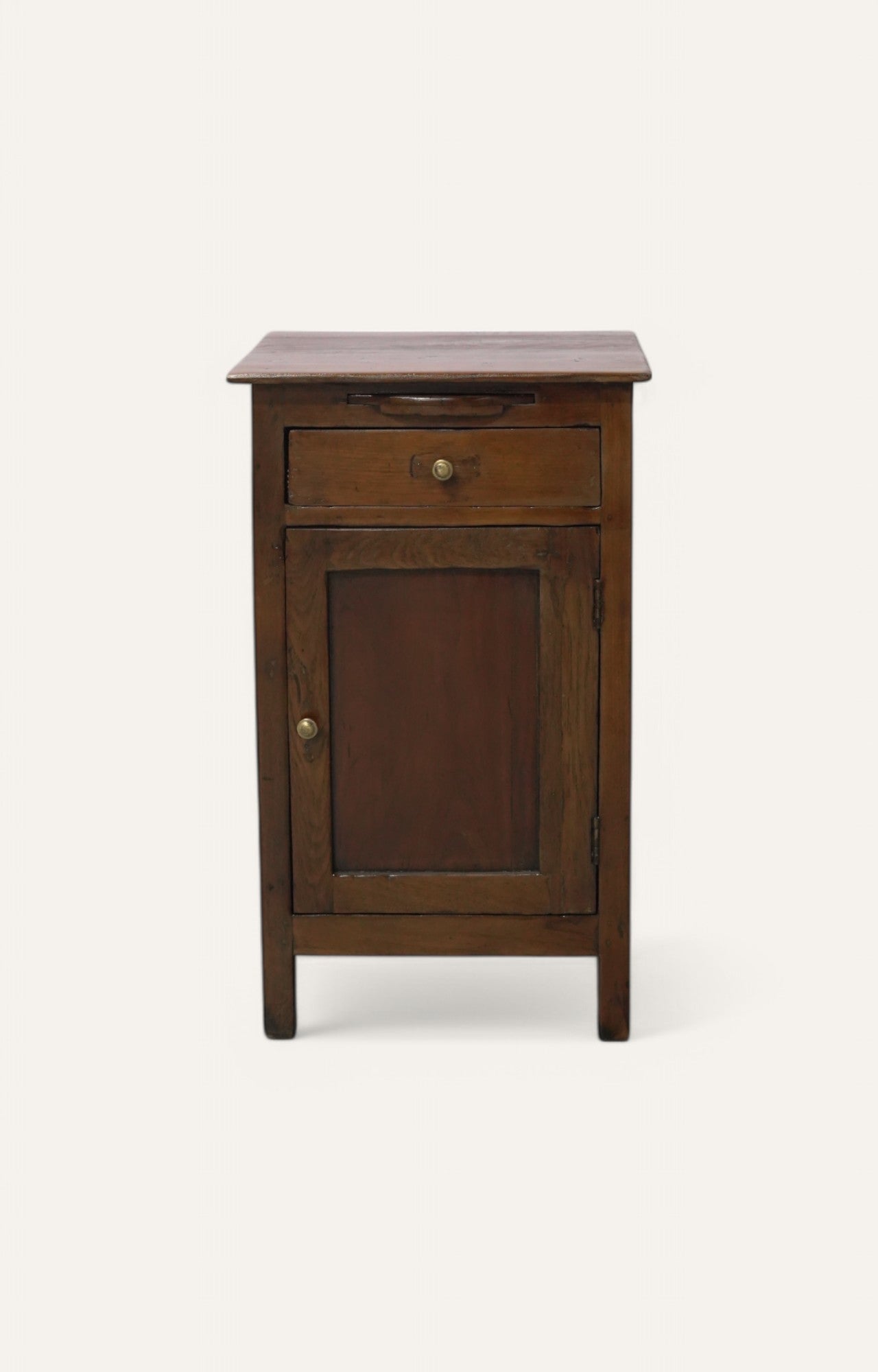 Antasia Slatted Wooden Vintage Side Cabinet