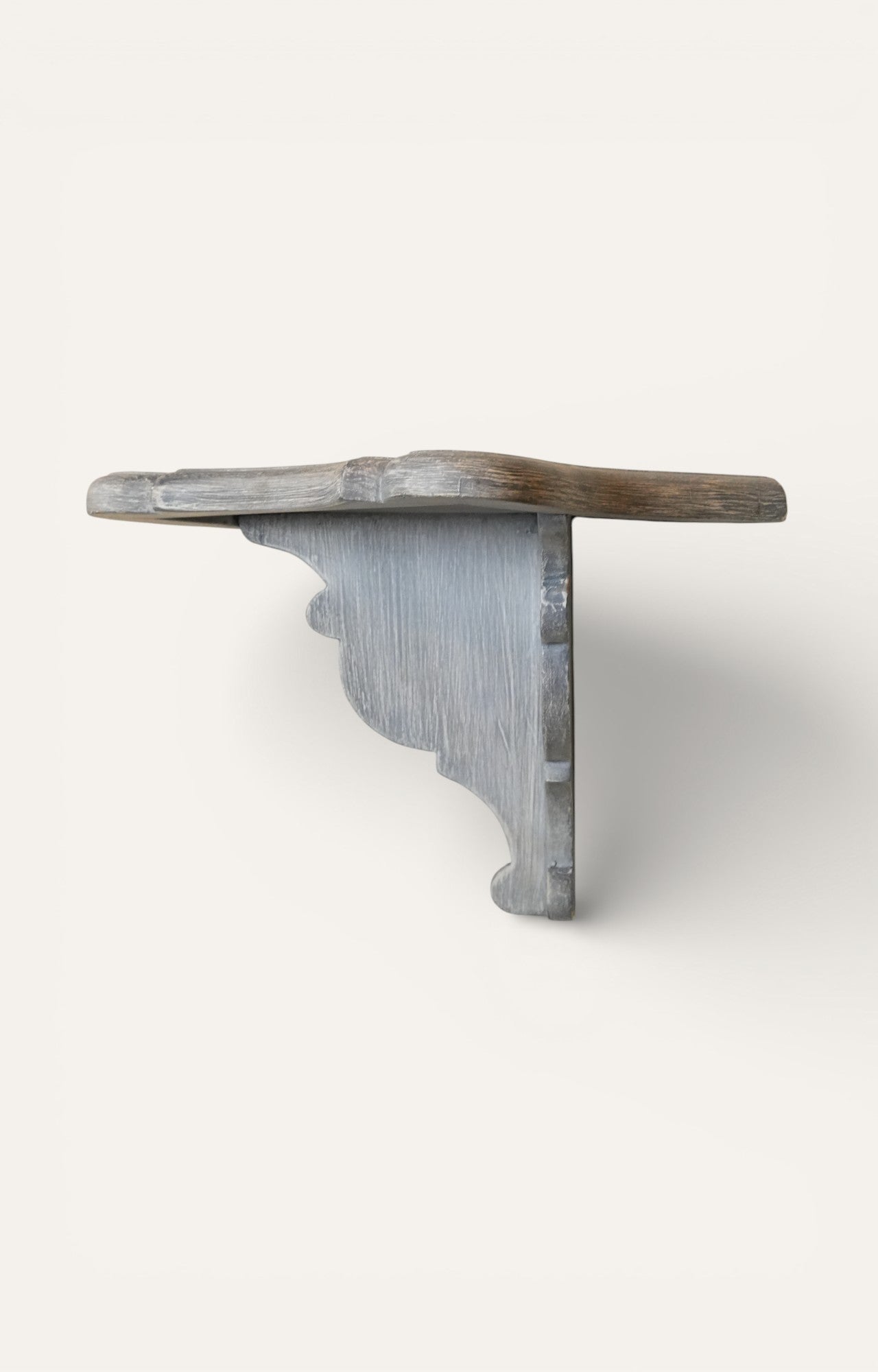 Grey Wooden Wall Bracket