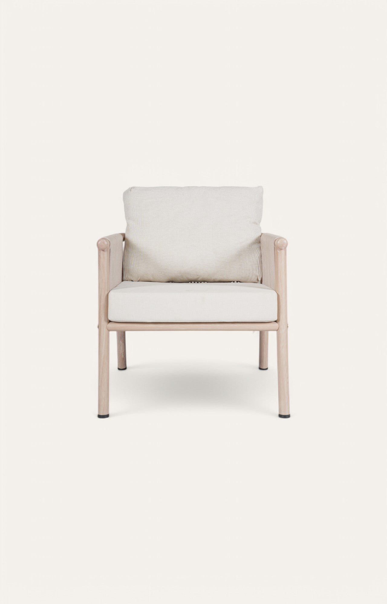 Tranquil Metal and Nylon Ropes 1 Seater Outdoor Armchair