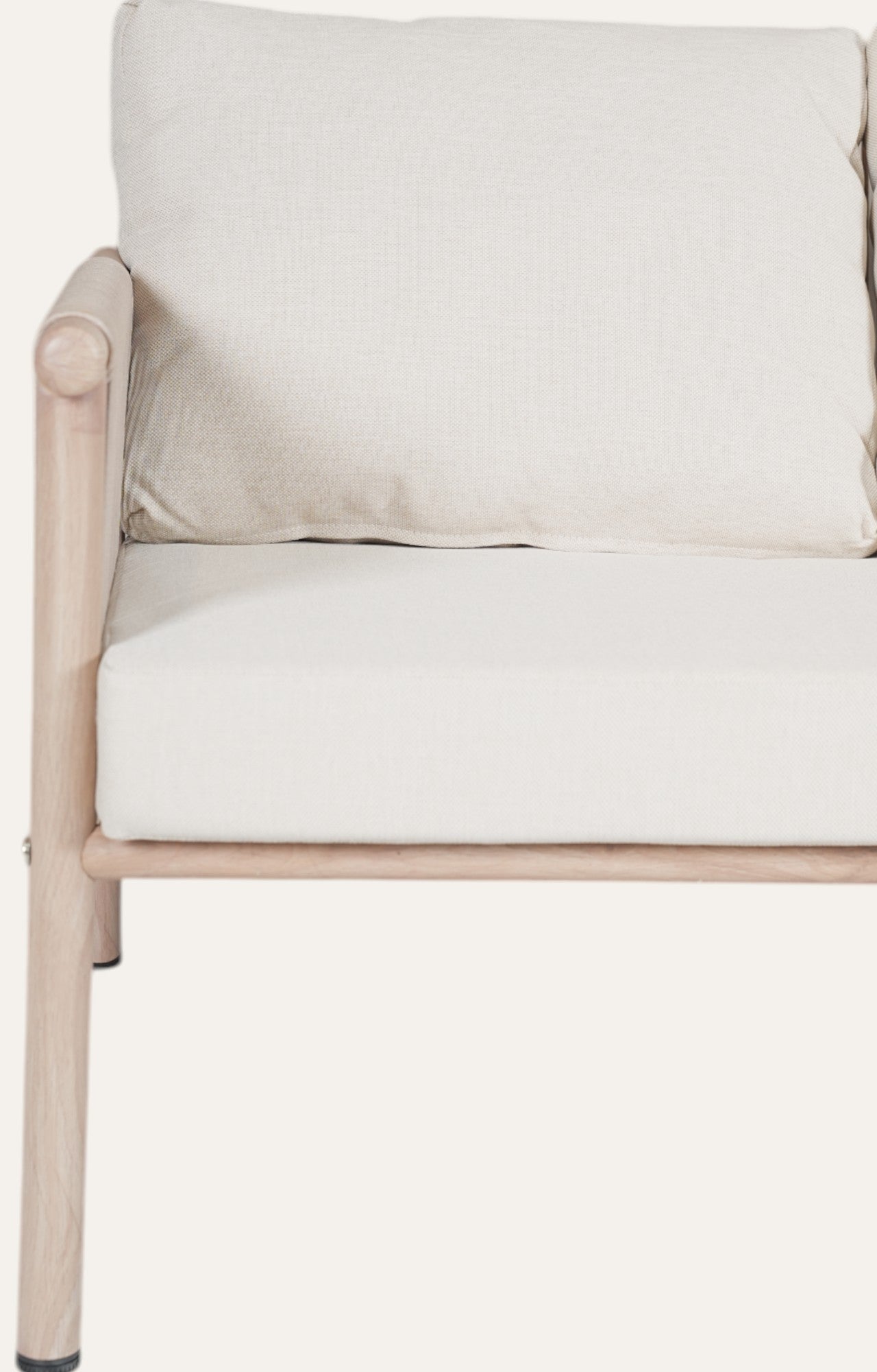 Tranquil Metal with Nylon Ropes 3 Seater Outdoor Sofa