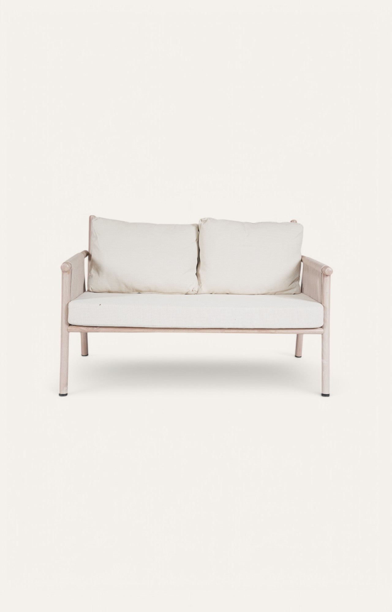 Tranquil Metal and Nylon Ropes 2 Seater Outdoor Sofa