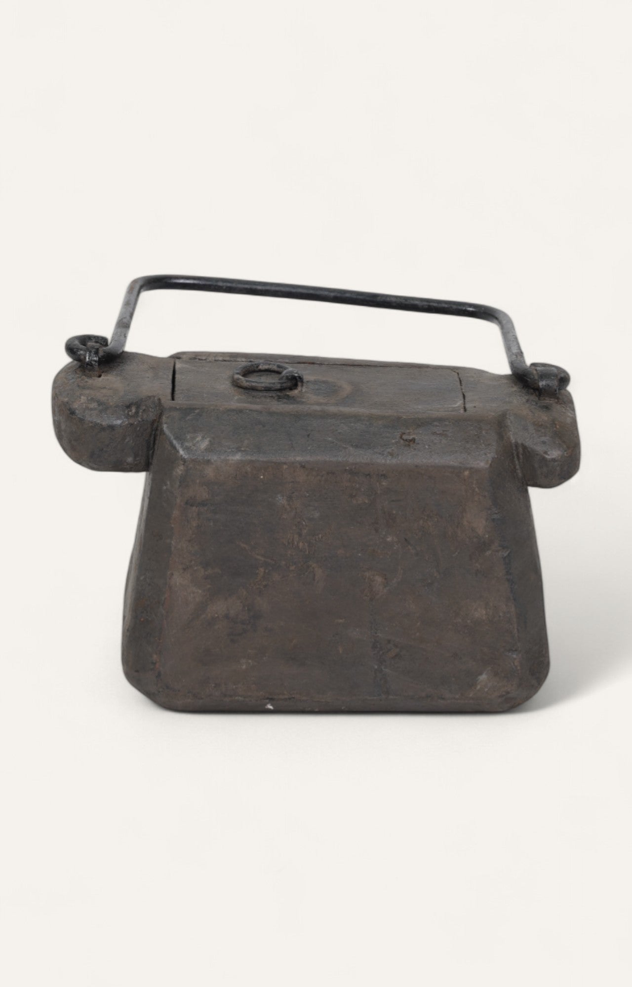 Vintage Wooden Table Décor with Handle