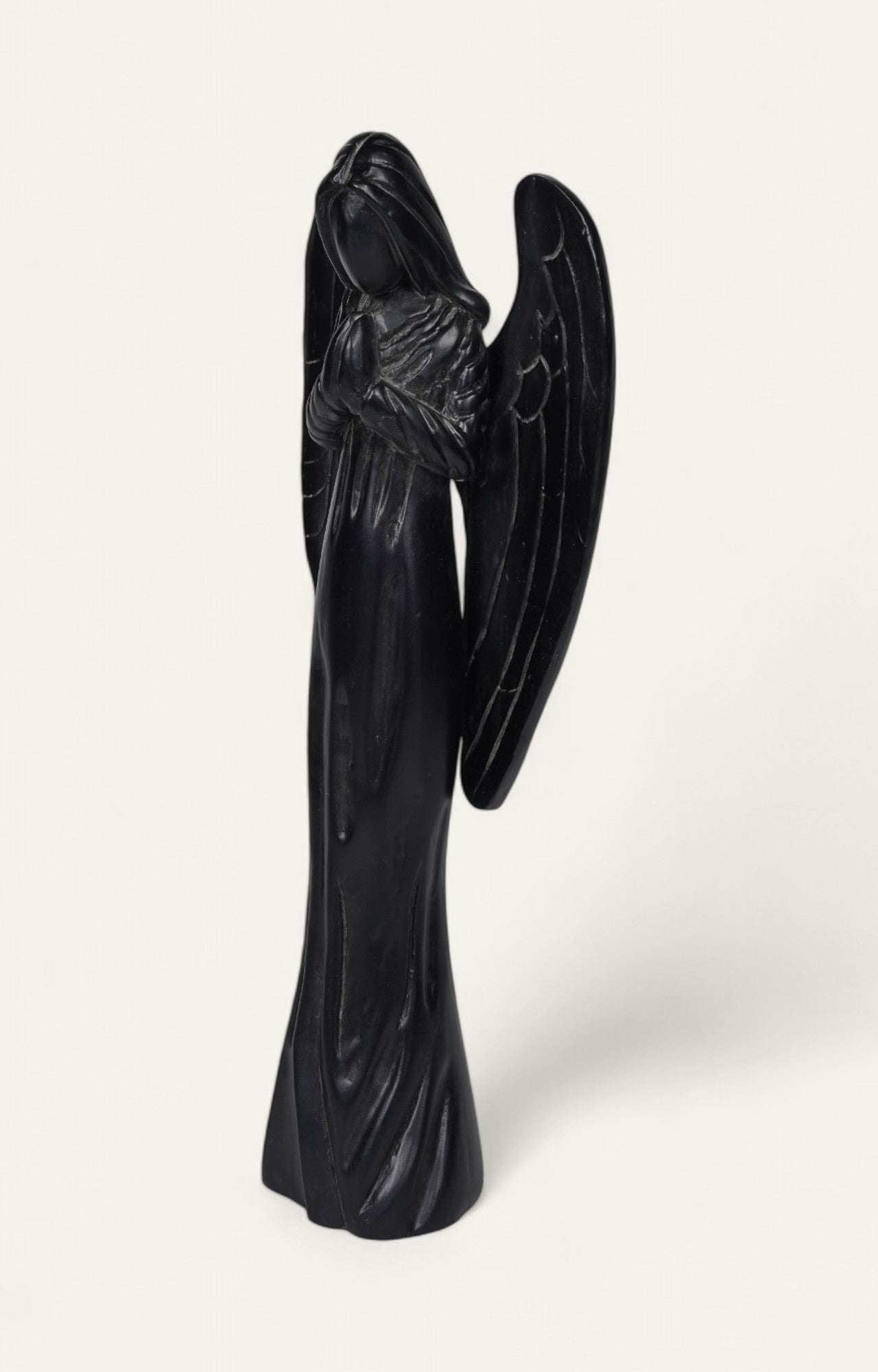 Guardian of Noel: Wooden Angel Figurine
