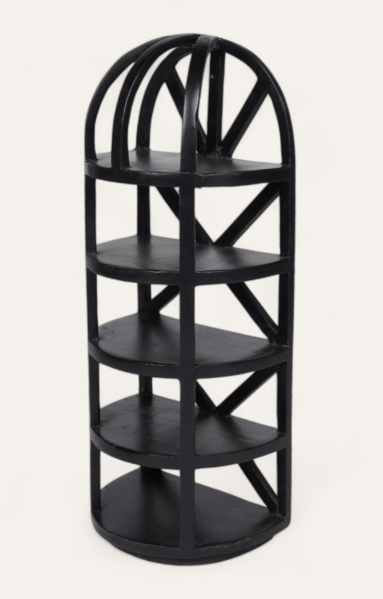 Arched Mini Book Tower in Black
