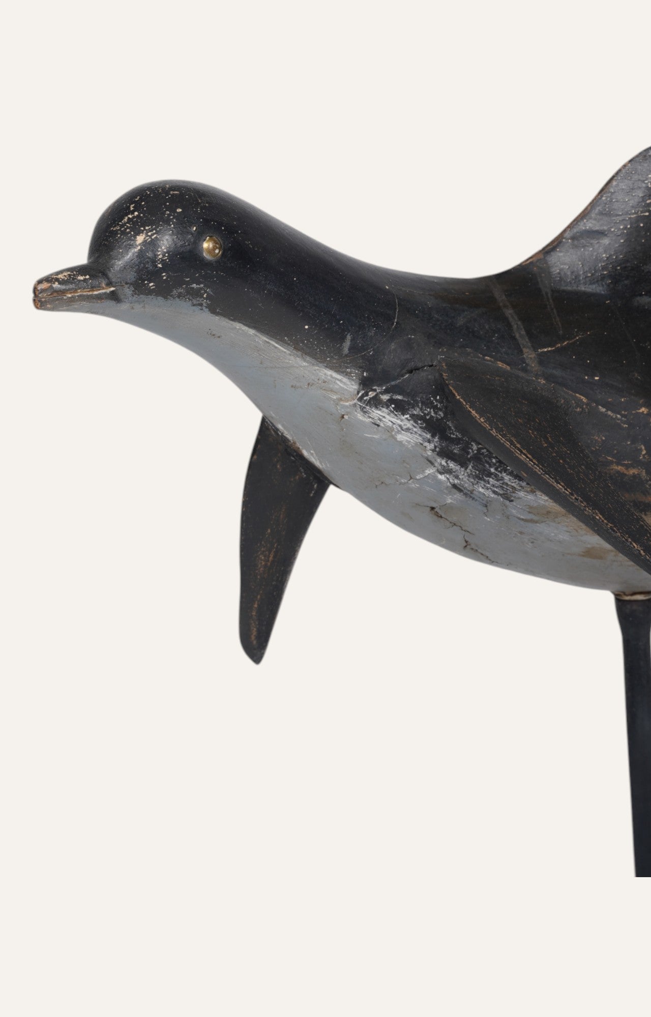 Giant Dolphin Sculpture on Stand