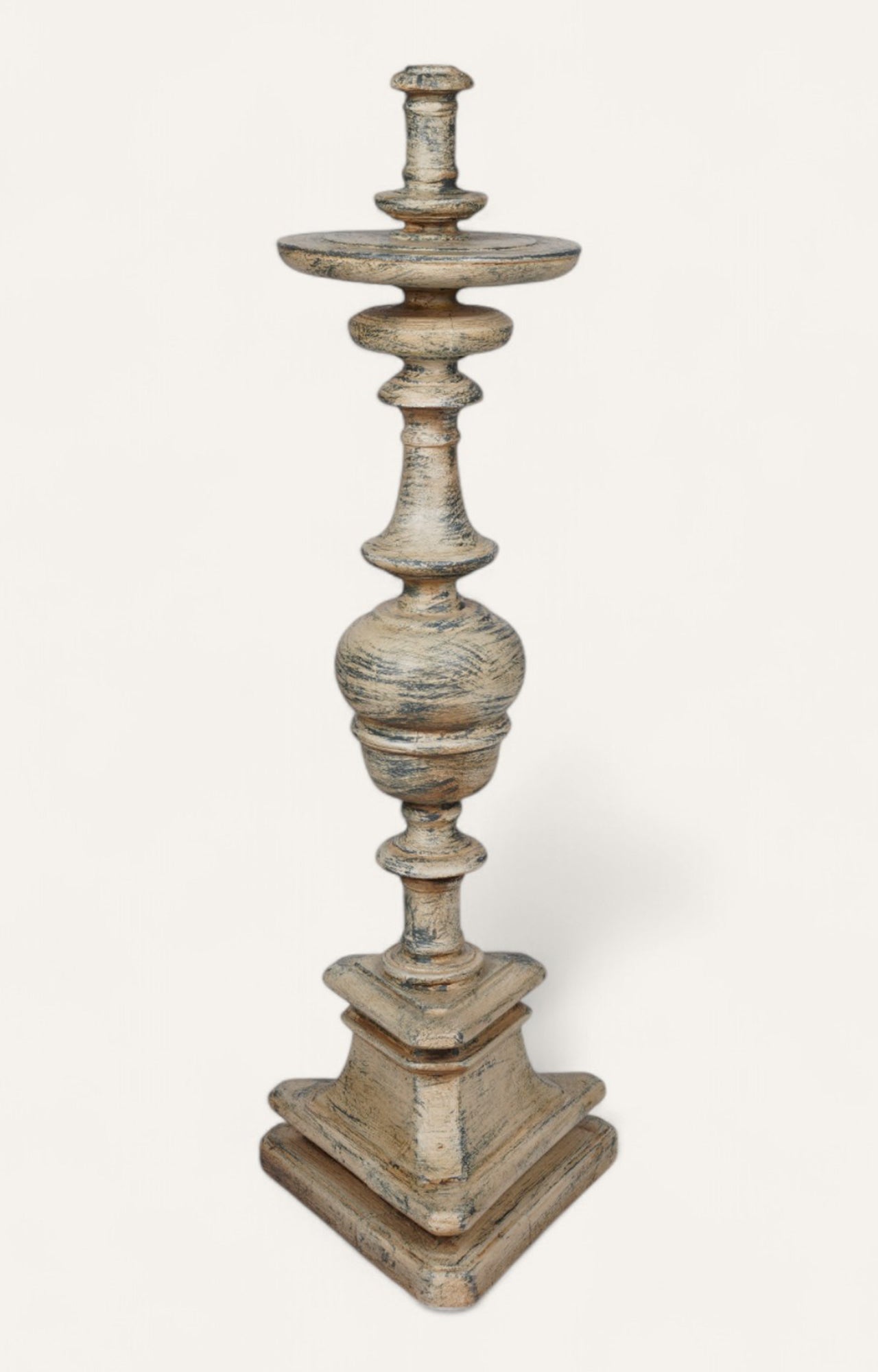 Regal Cream Pillar Tall Candle Stand