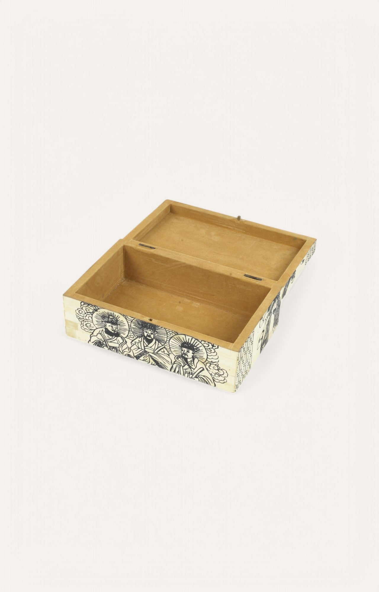 Three Kings Mango Wood and Bone Jewelry Box