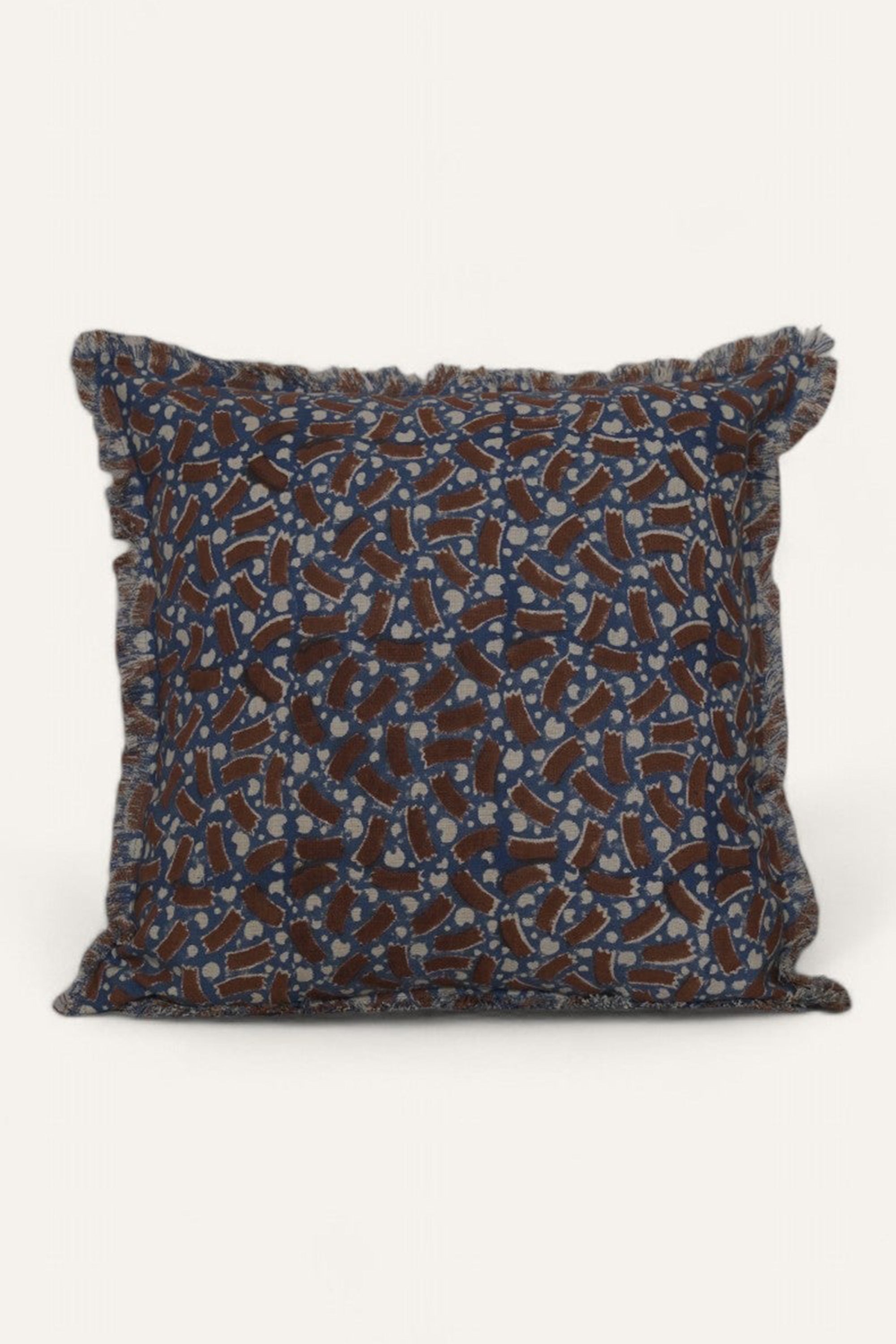 Earth & Sky Dot Cotton Cushion Cover