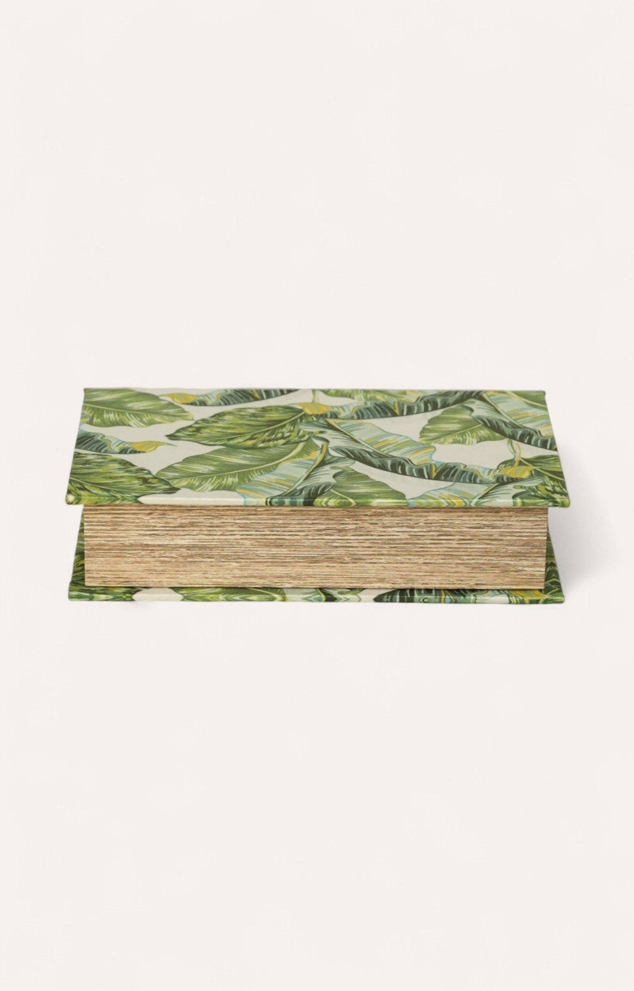 Tropical Palm Leaf Book box Set Of - 2