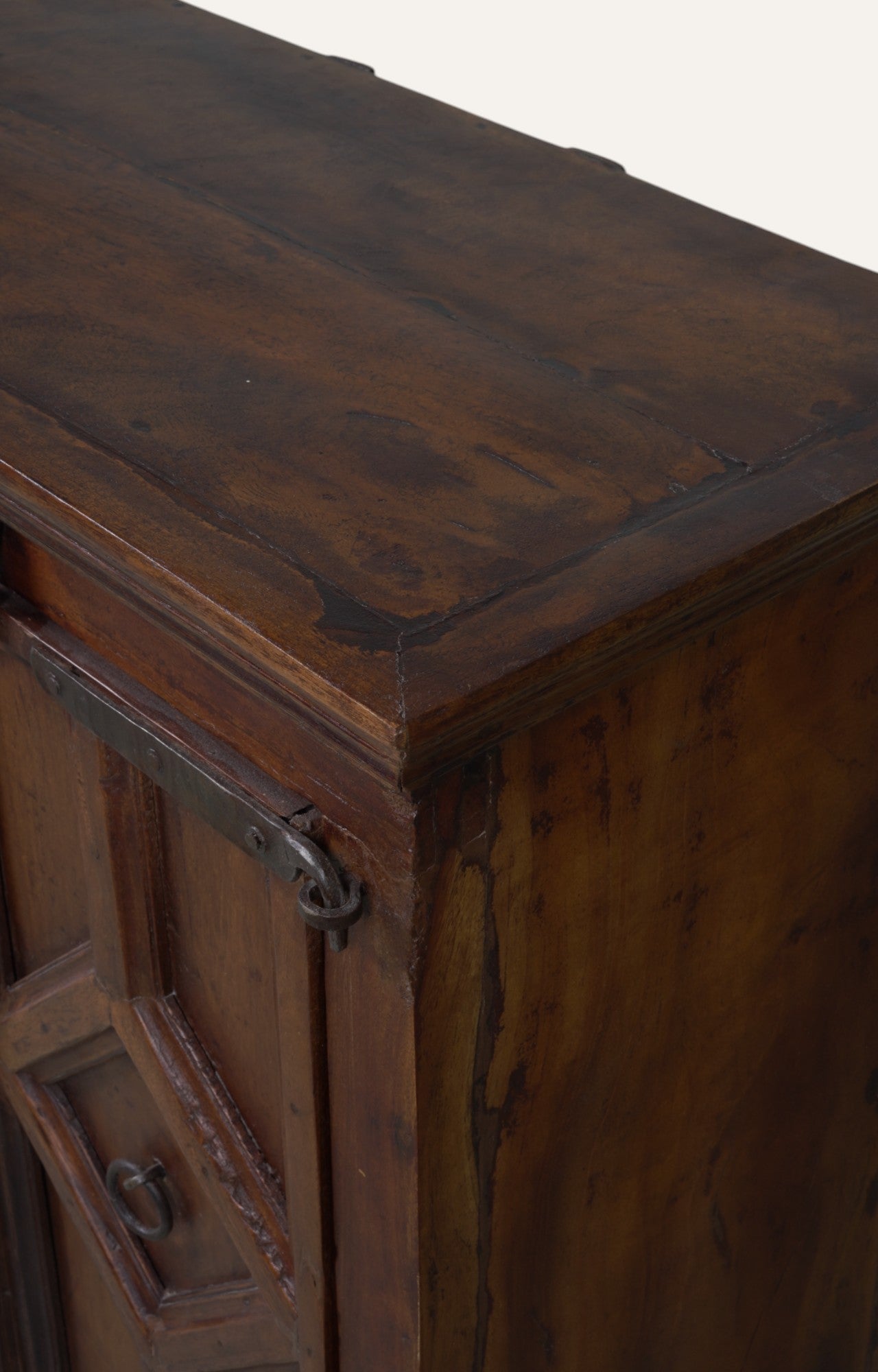 French Vintage Design Wooden Cabinet