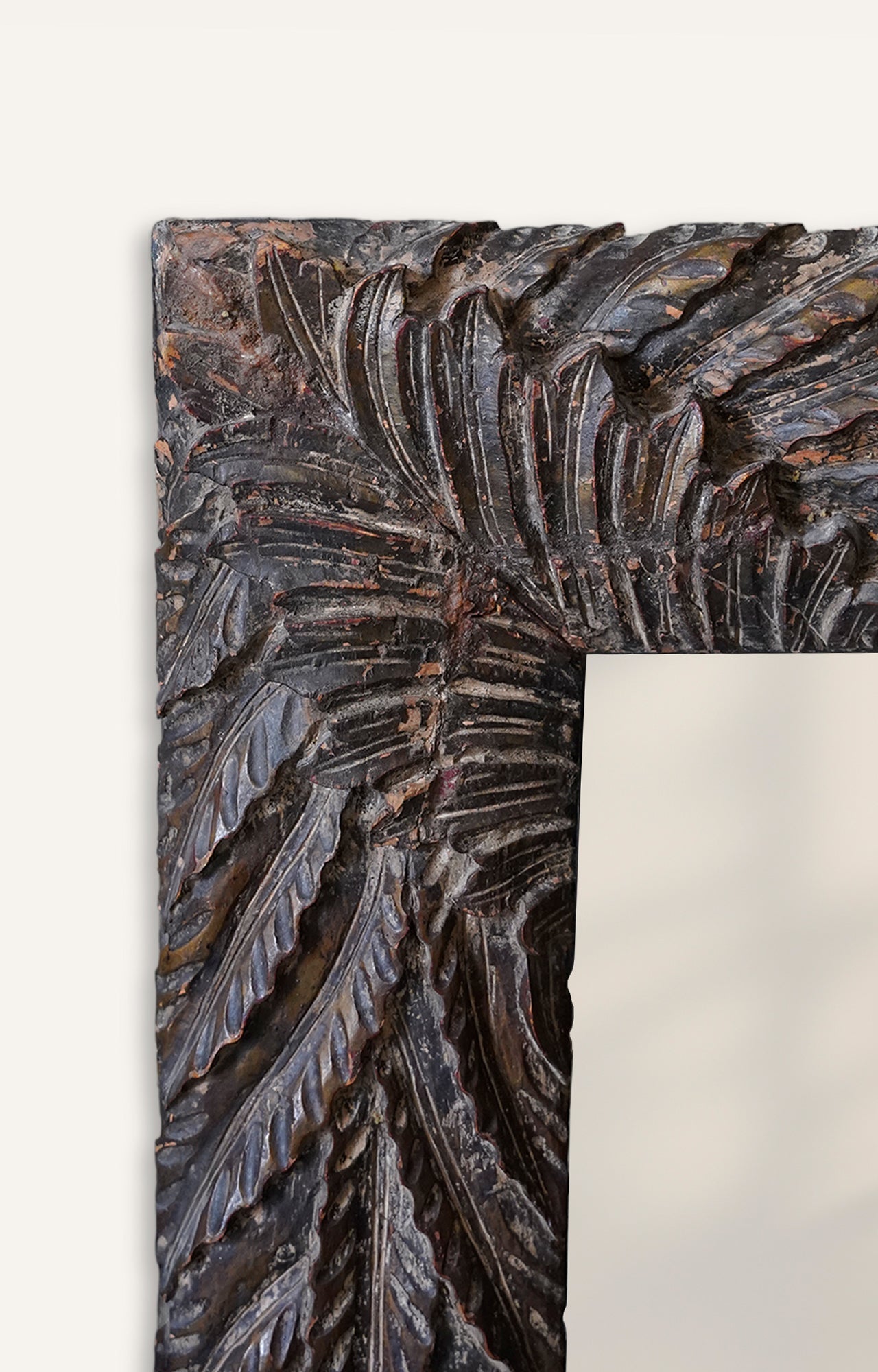 The Green Gilded Mirror