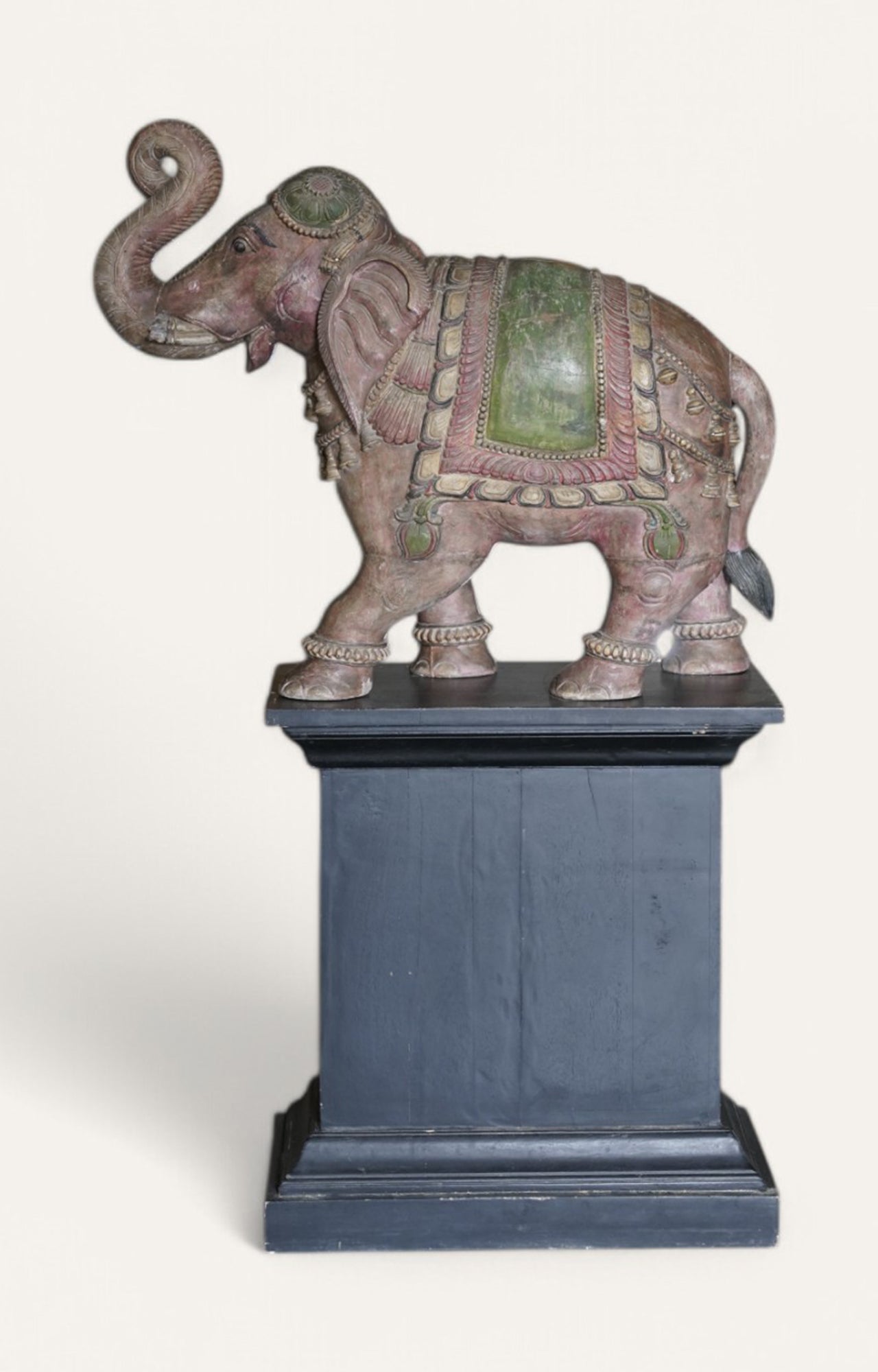 Elephant Sculpture With Base