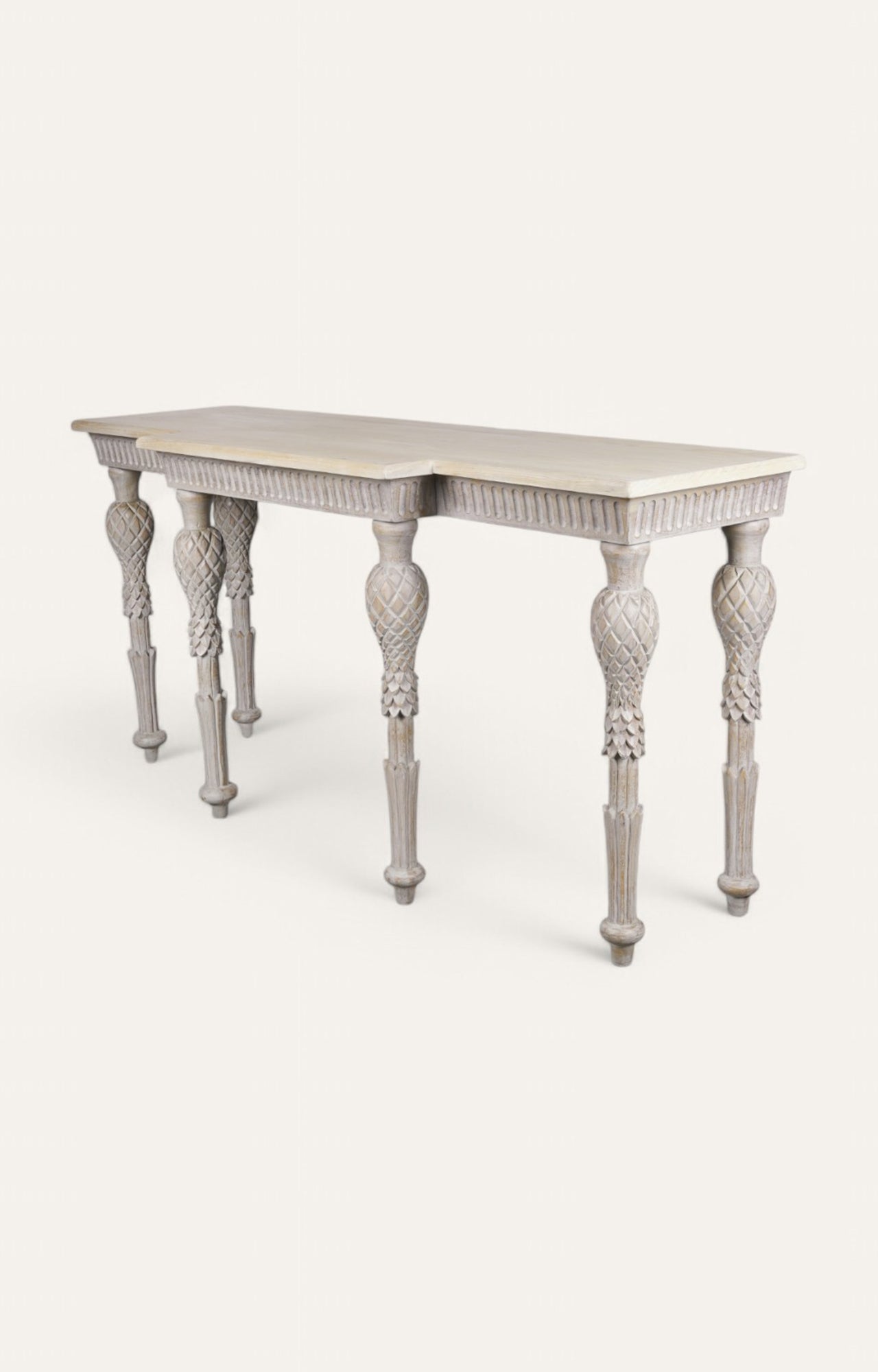 Pineapple Curved Consol table