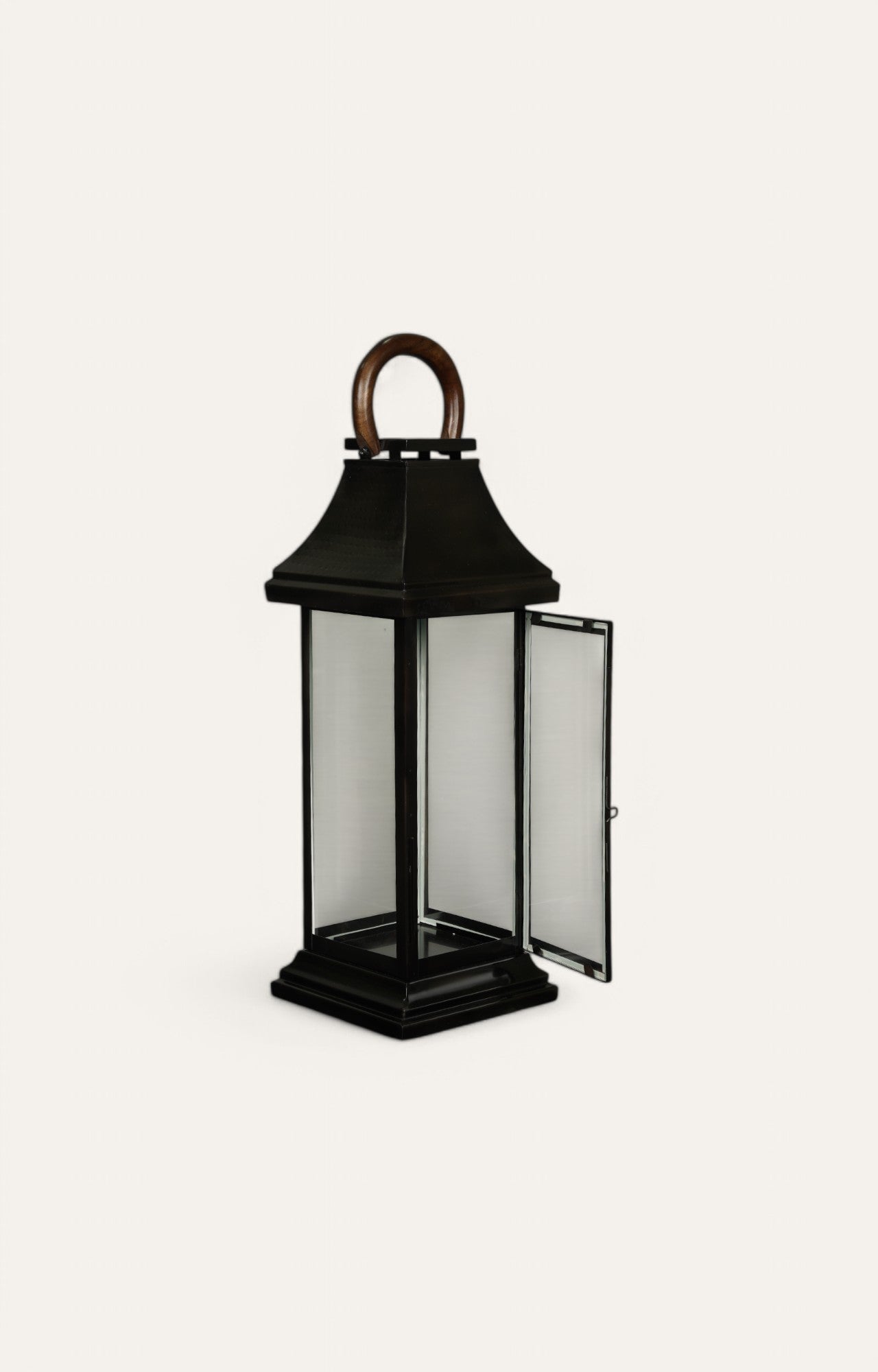 Black Metal Lantern