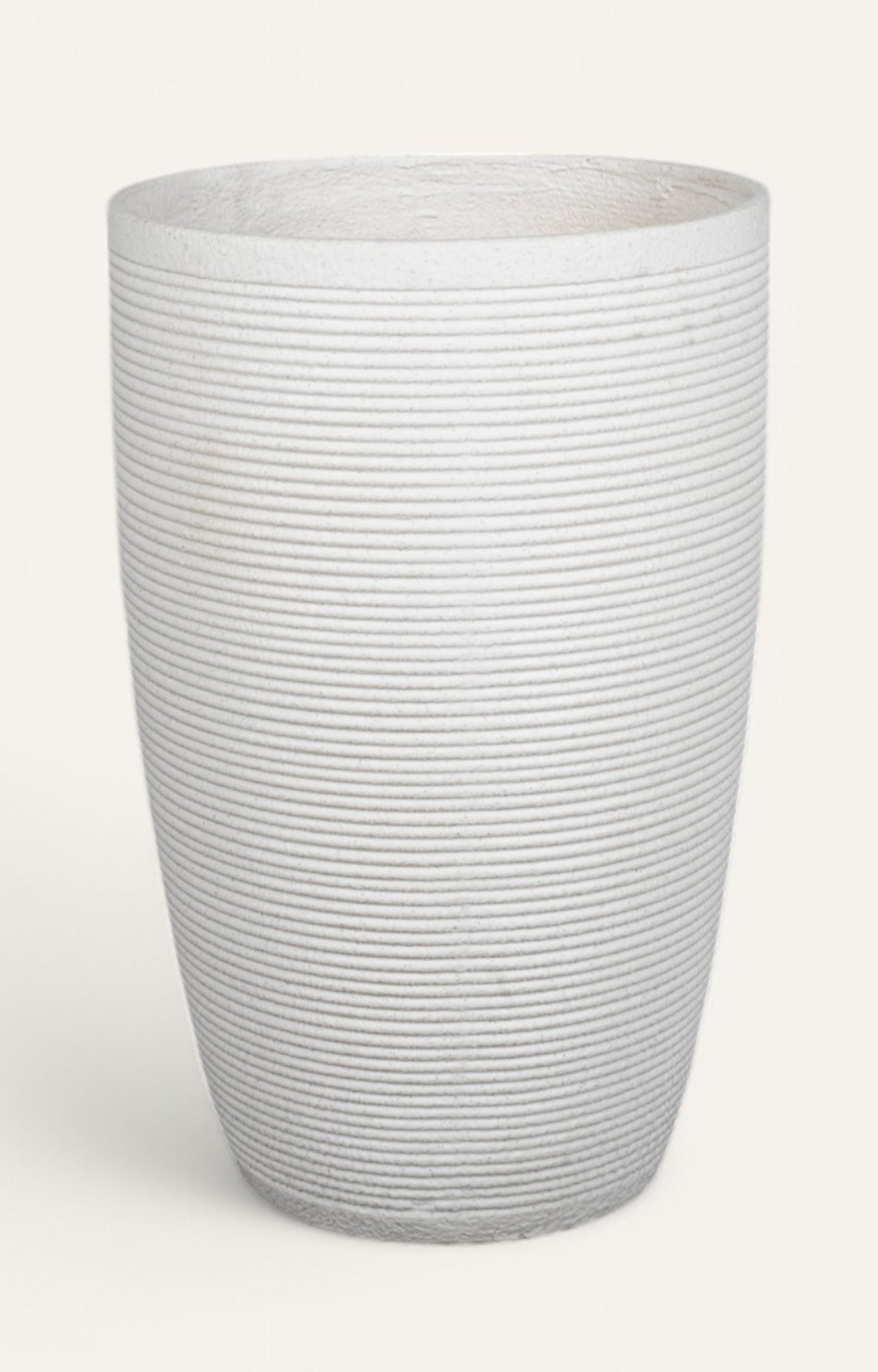 White resin Planter - Medium