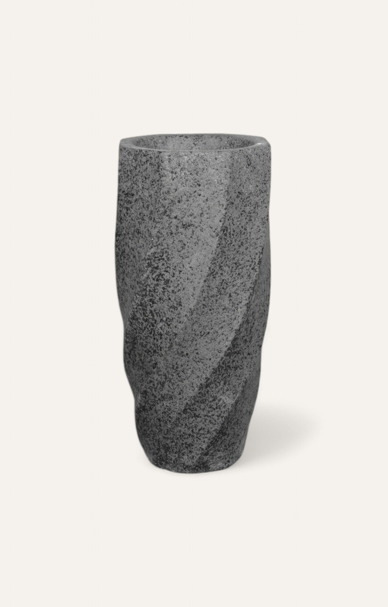 Twisted Stone Planters - Medium