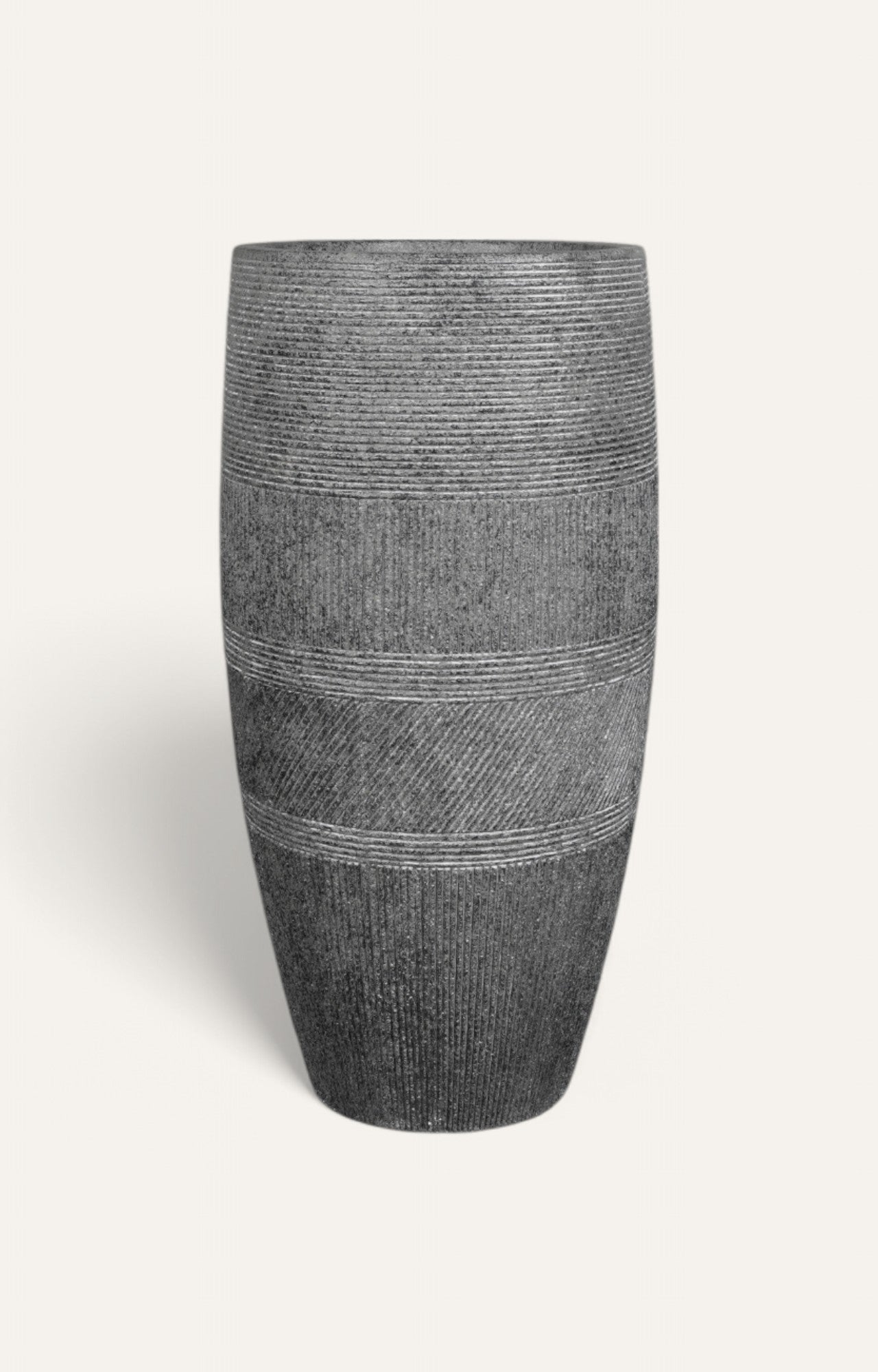 Sanded Texture Round Planter – Big