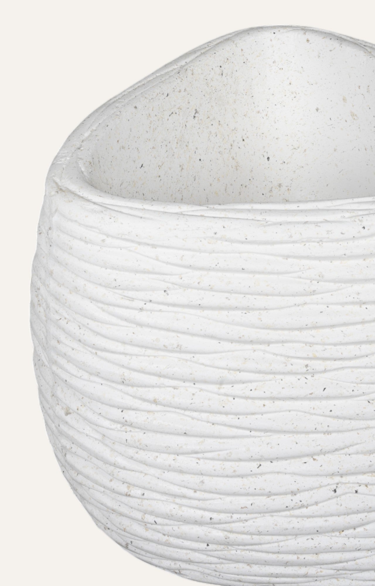 Ripple Resin Planter – Small