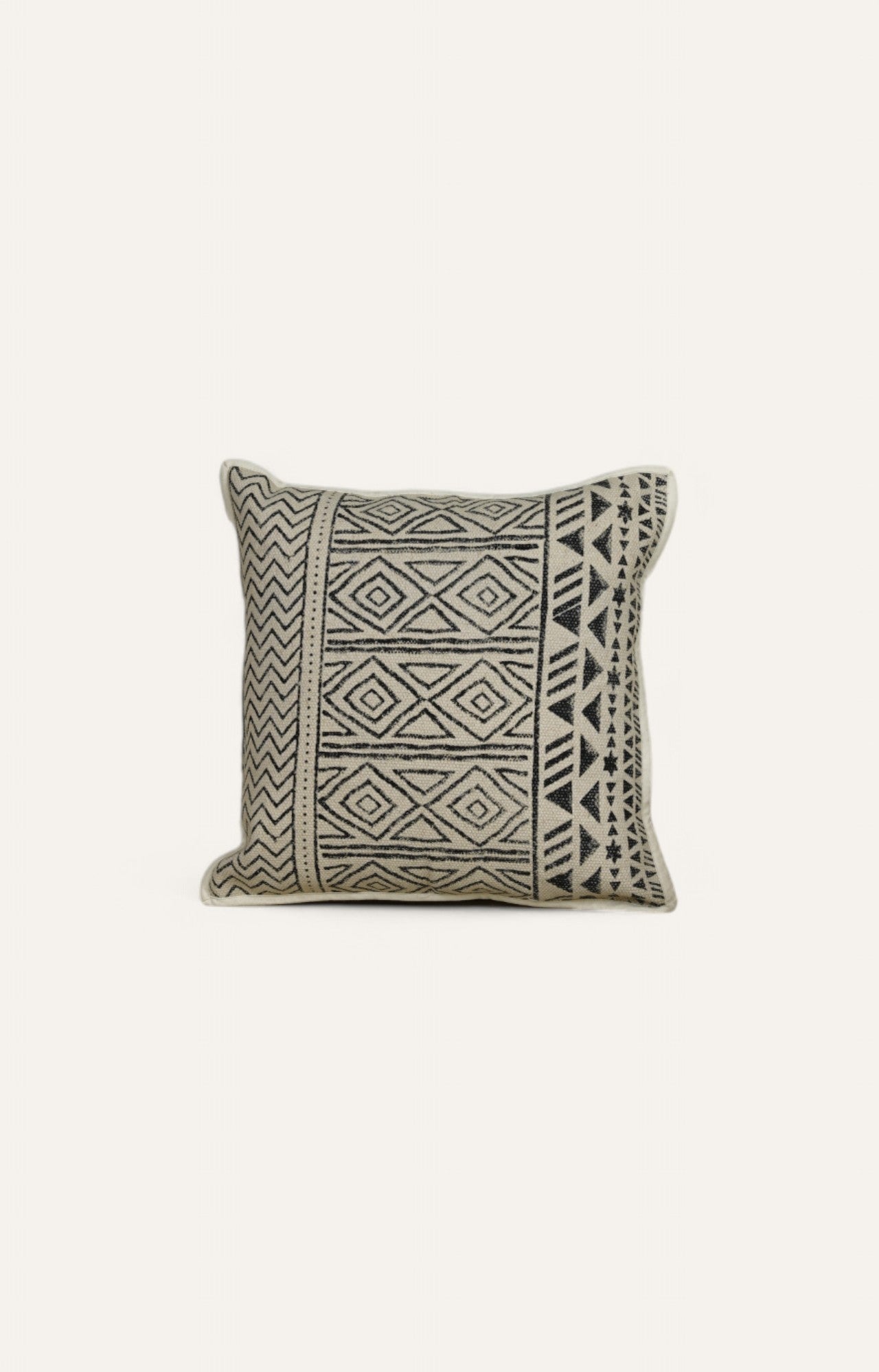 Jaipur Block Printed Cotton Cushion