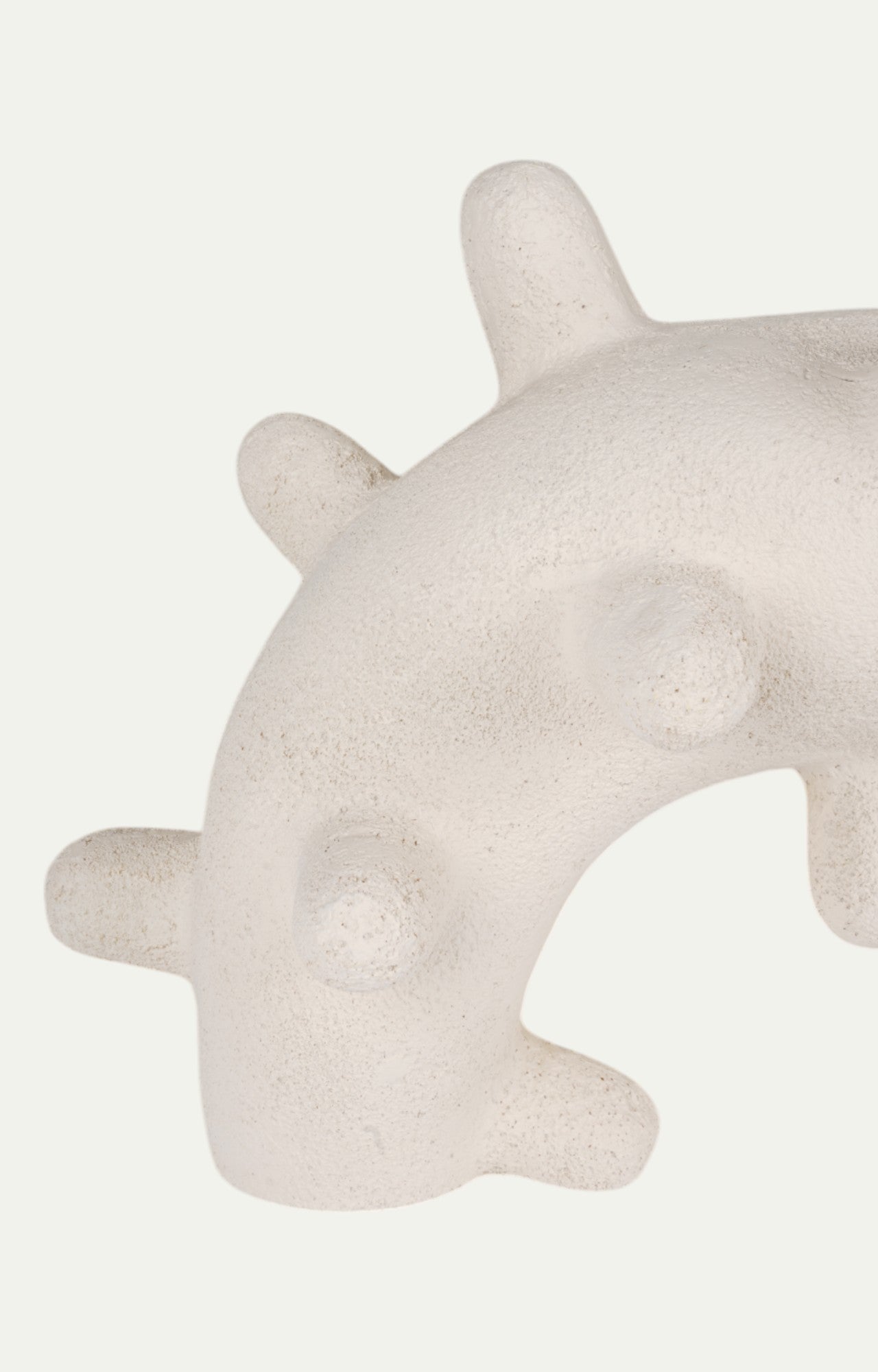 Abstract Handmade Paper Mâché Décor