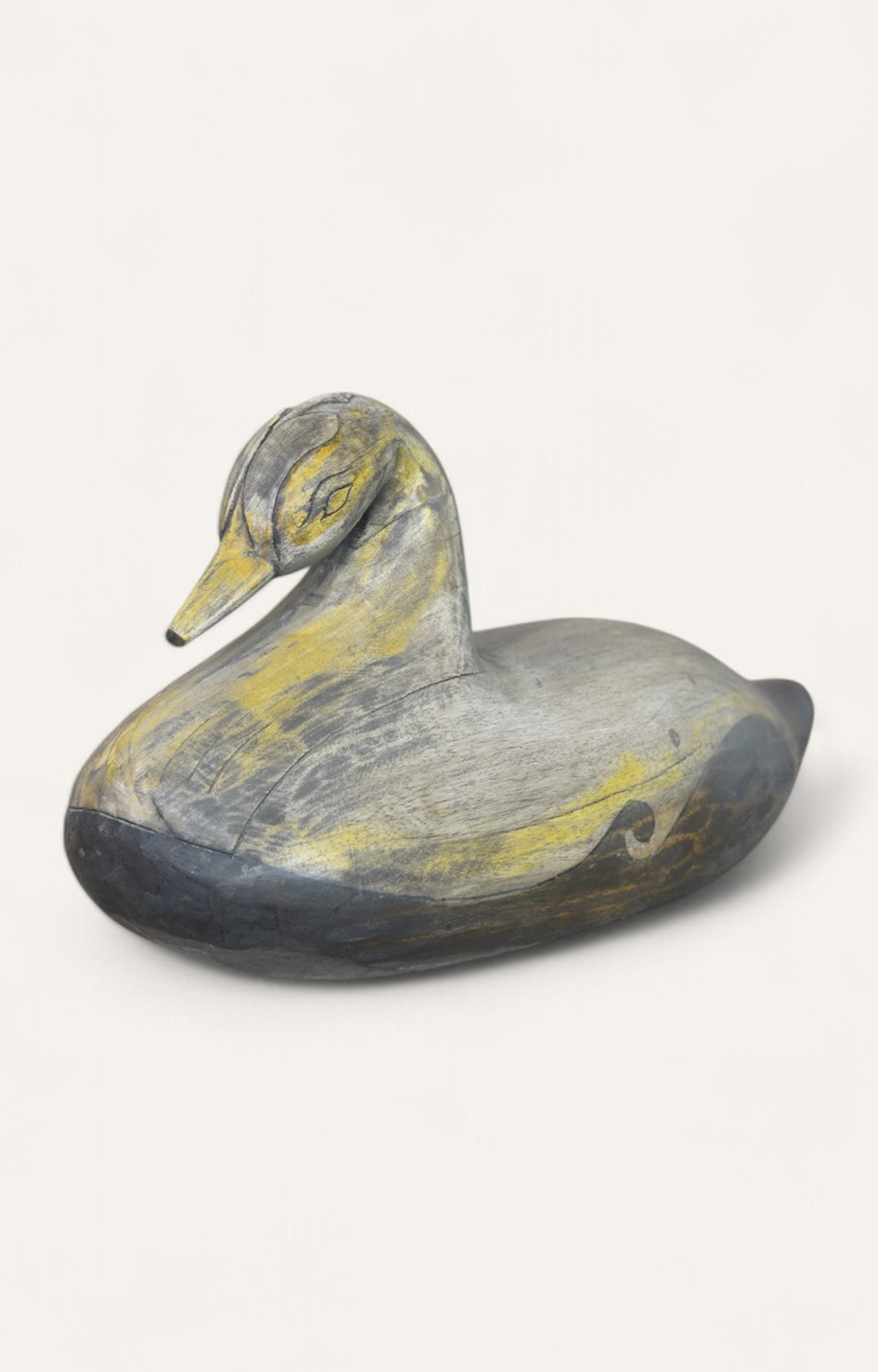Handcrafted Vintage Wooden Duck Decoy