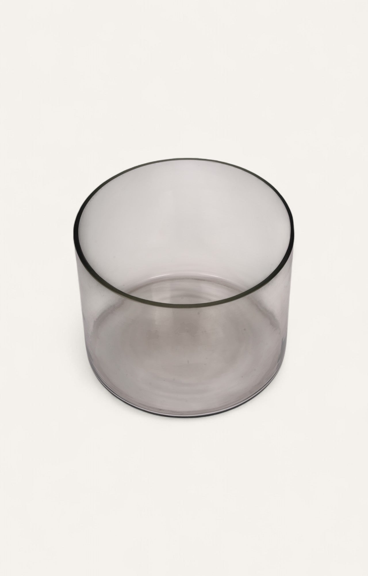 Minimalist Handblown Glass Cylinder Vase