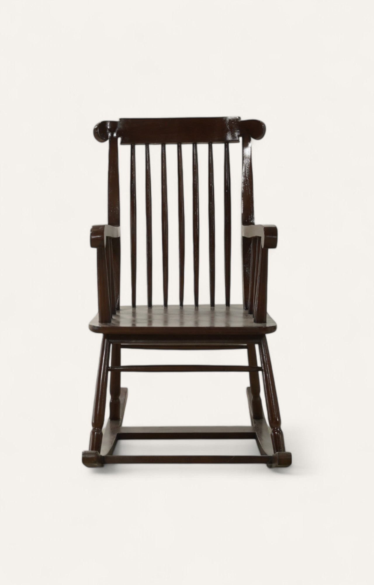 Classic Rocking Armchair in Wood