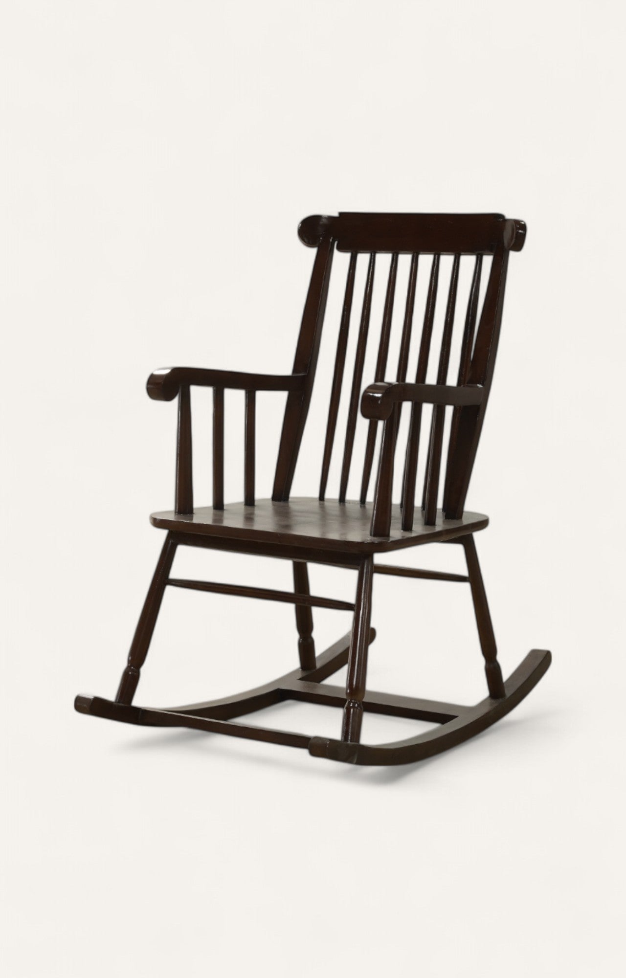 Classic Rocking Armchair in Wood