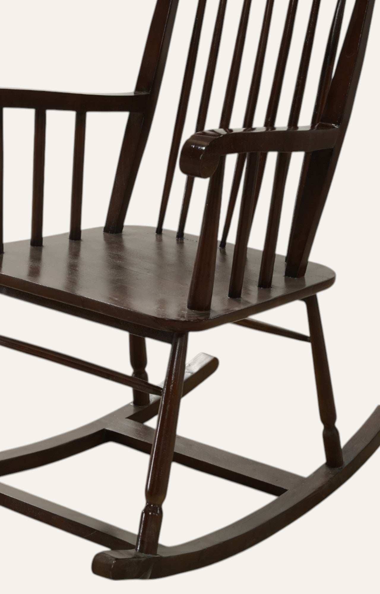 Classic Rocking Armchair in Wood