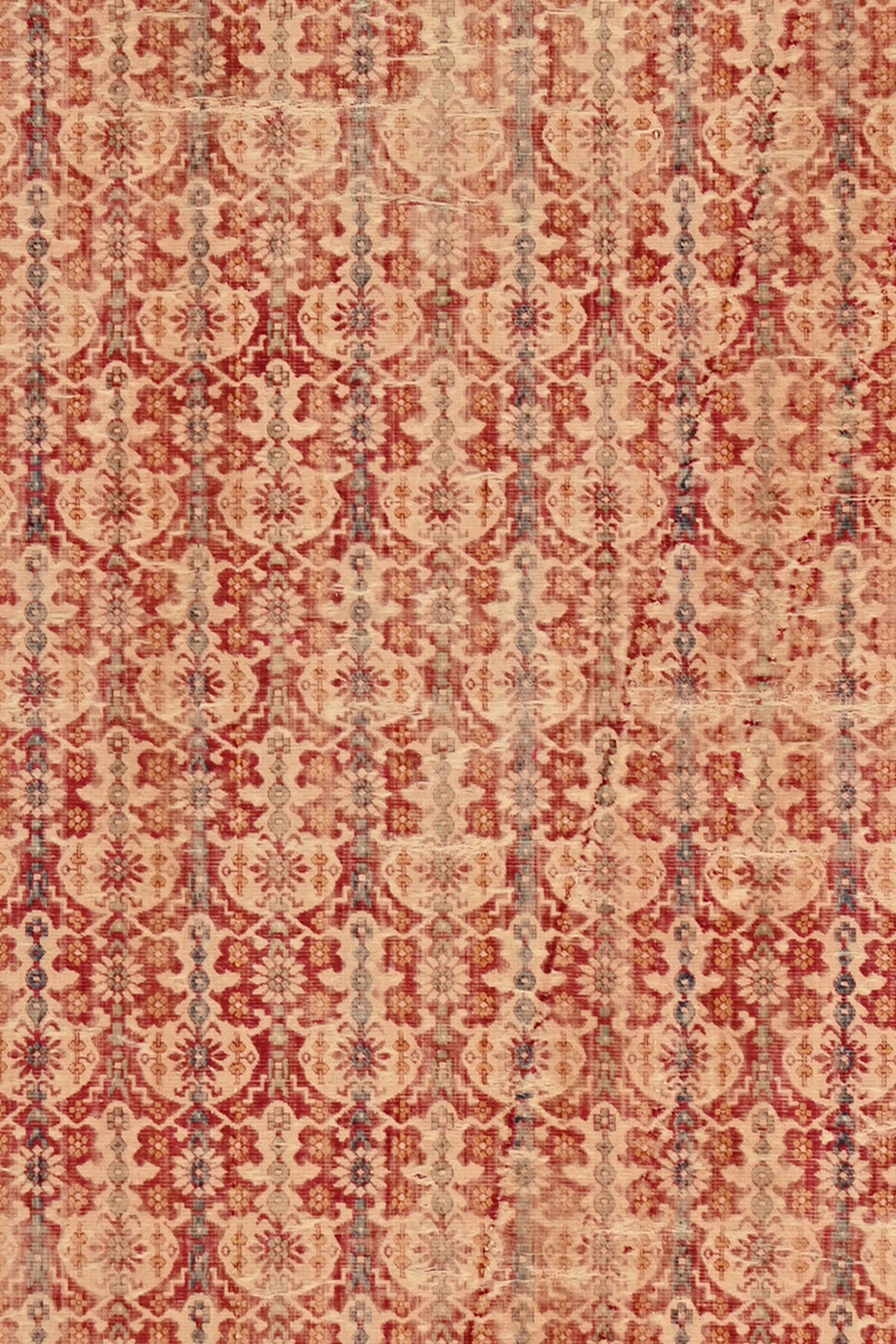 Gujarati Heritage Floral Antique Wall Tapestry