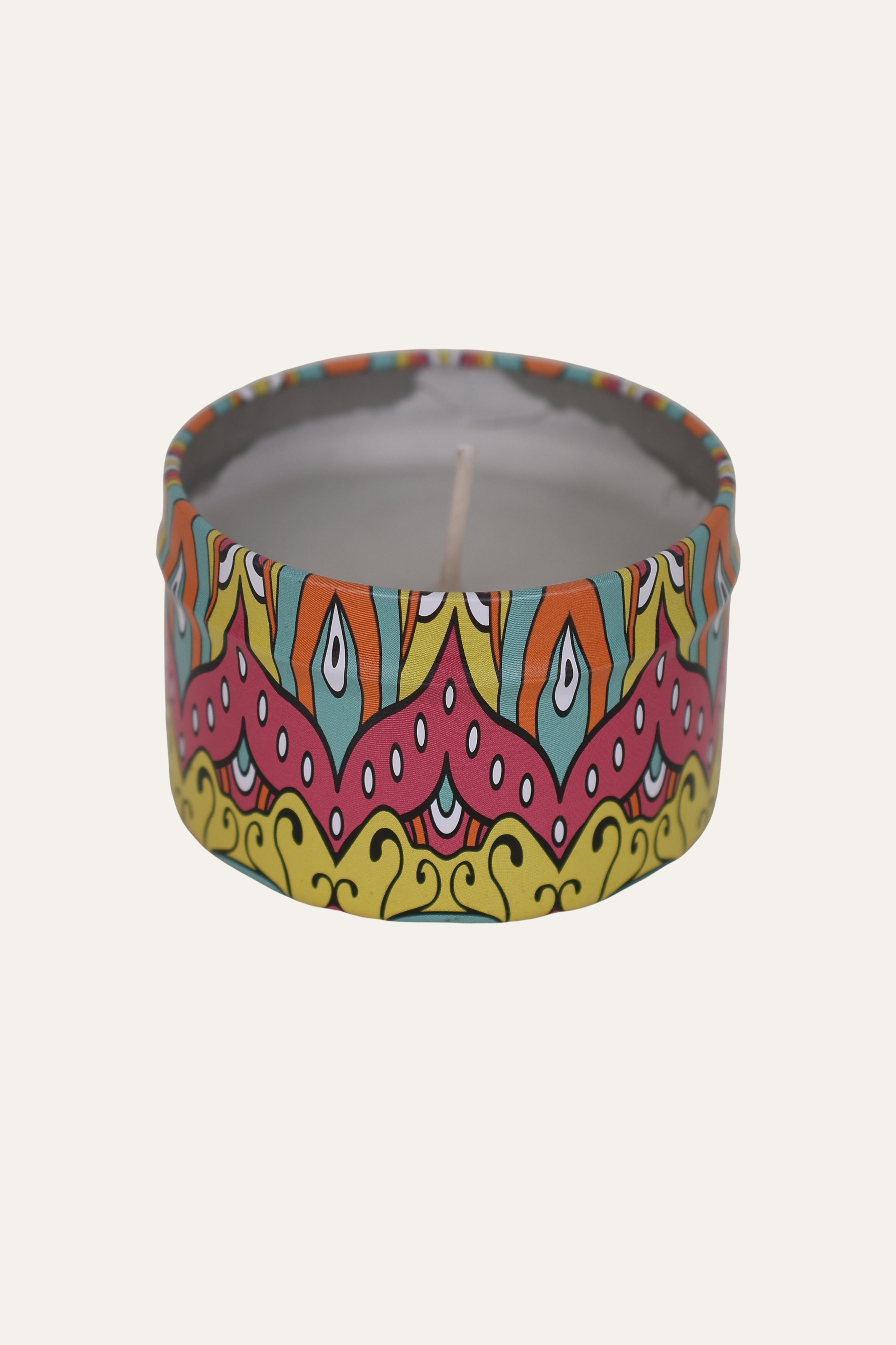 Aromatic Designer Container Décor Candles - F